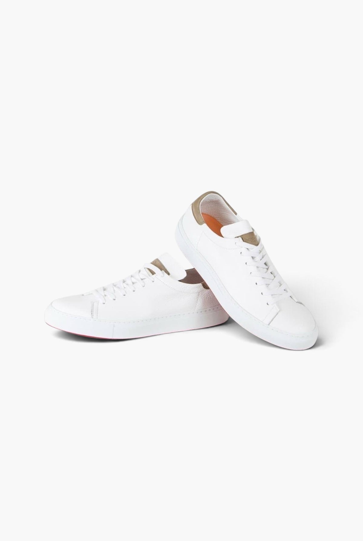 Sneakers Pelle Cervo Bianco ANDREA VENTURA
