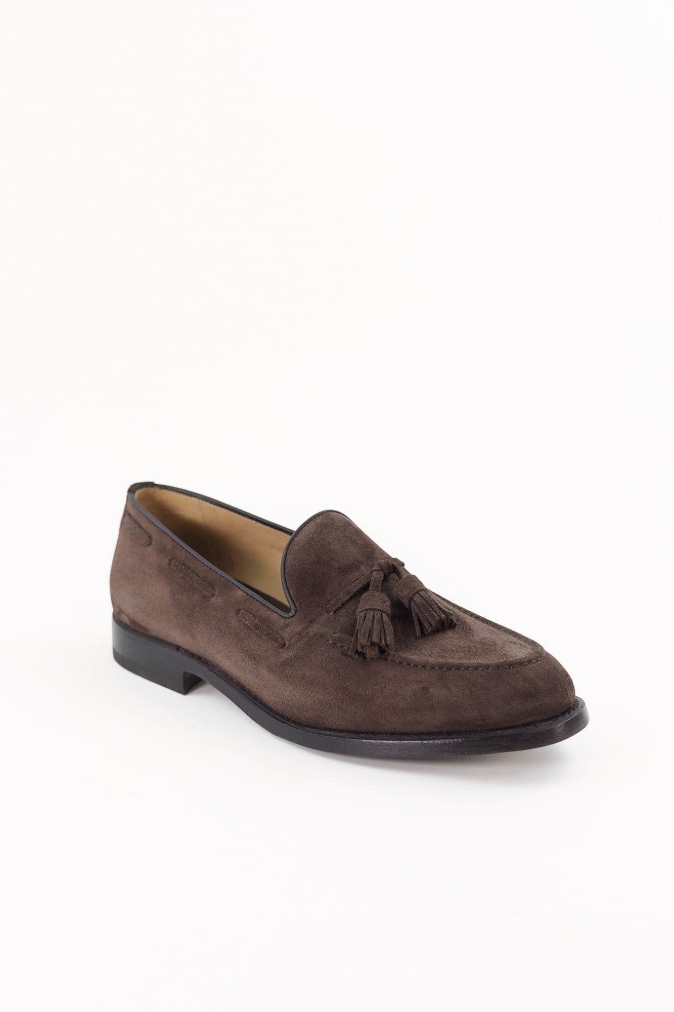 Mocassini Nappine Suede Testa di Moro