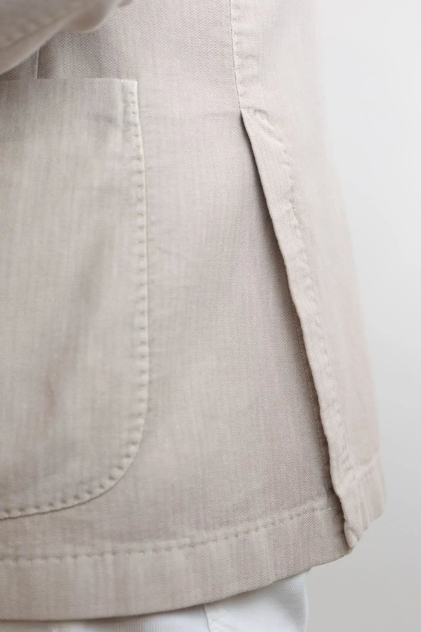 BOGLIOLI Giacca K-Jacket Lino Cotone Beige