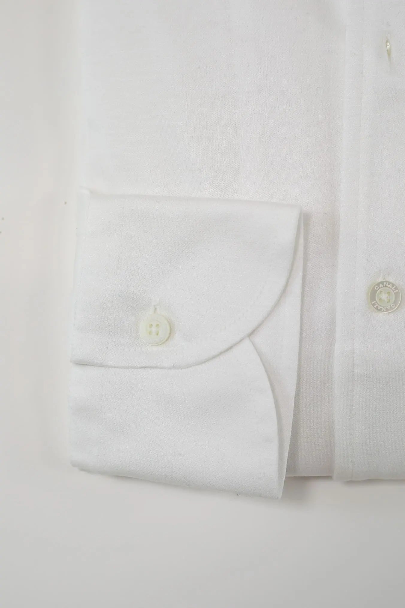 Camicia Superlight Piquet Bianco - Guarino Store