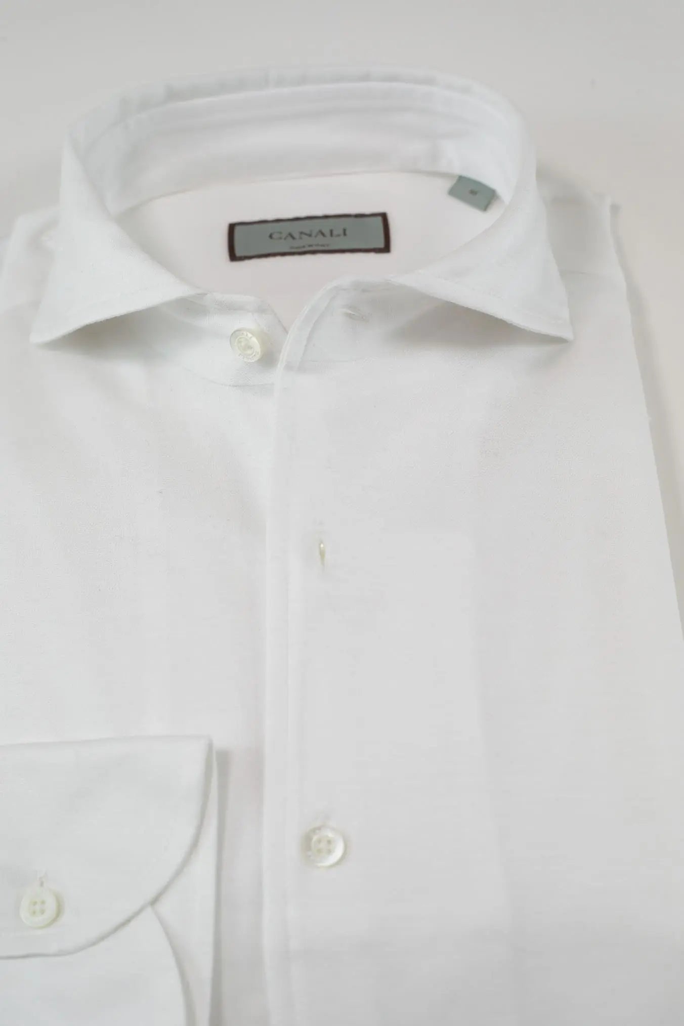 Camicia Superlight Piquet Bianco - Guarino Store