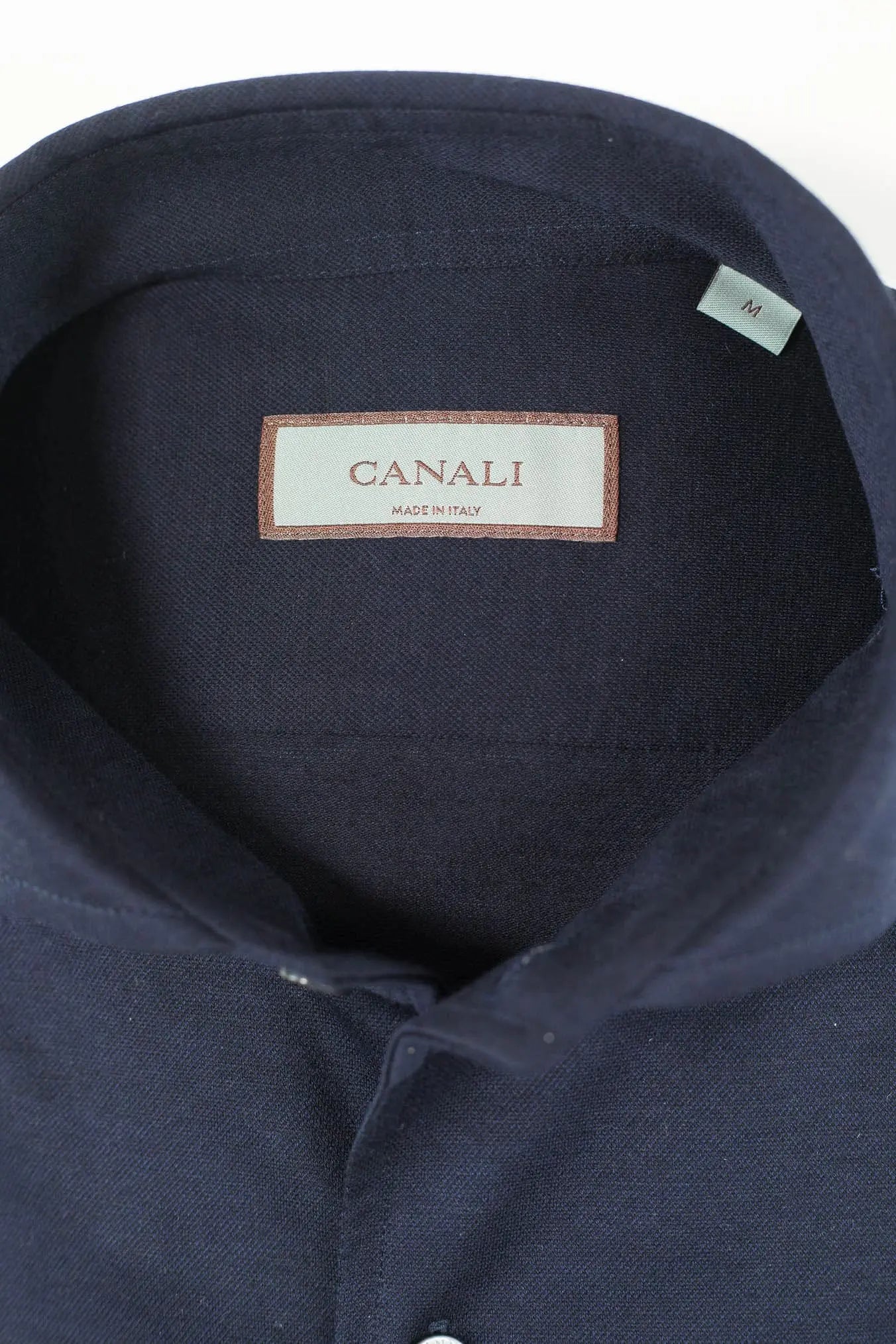 Camicia Superlight Piquet Blu Scuro - Guarino Store