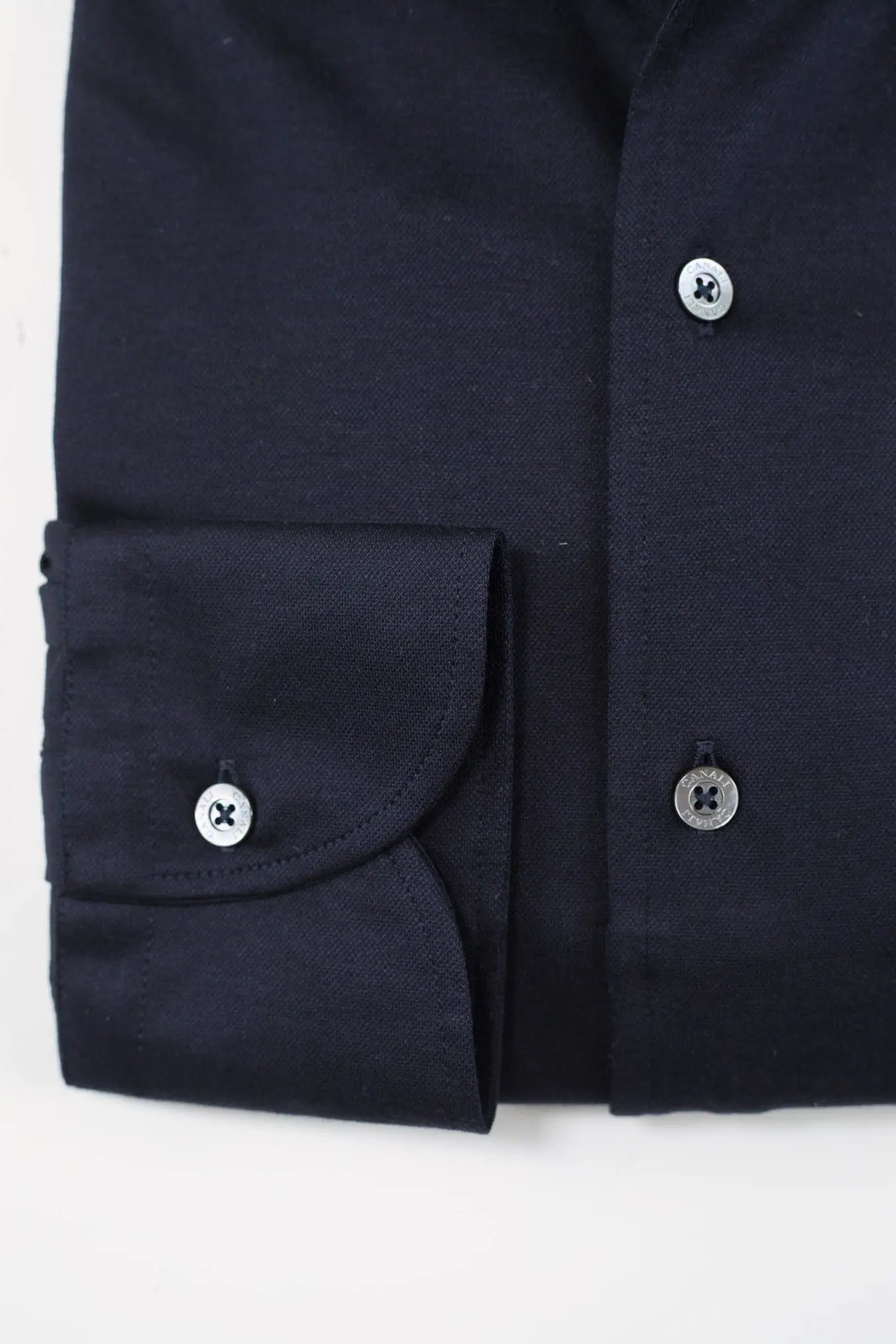 Camicia Superlight Piquet Blu Scuro - Guarino Store