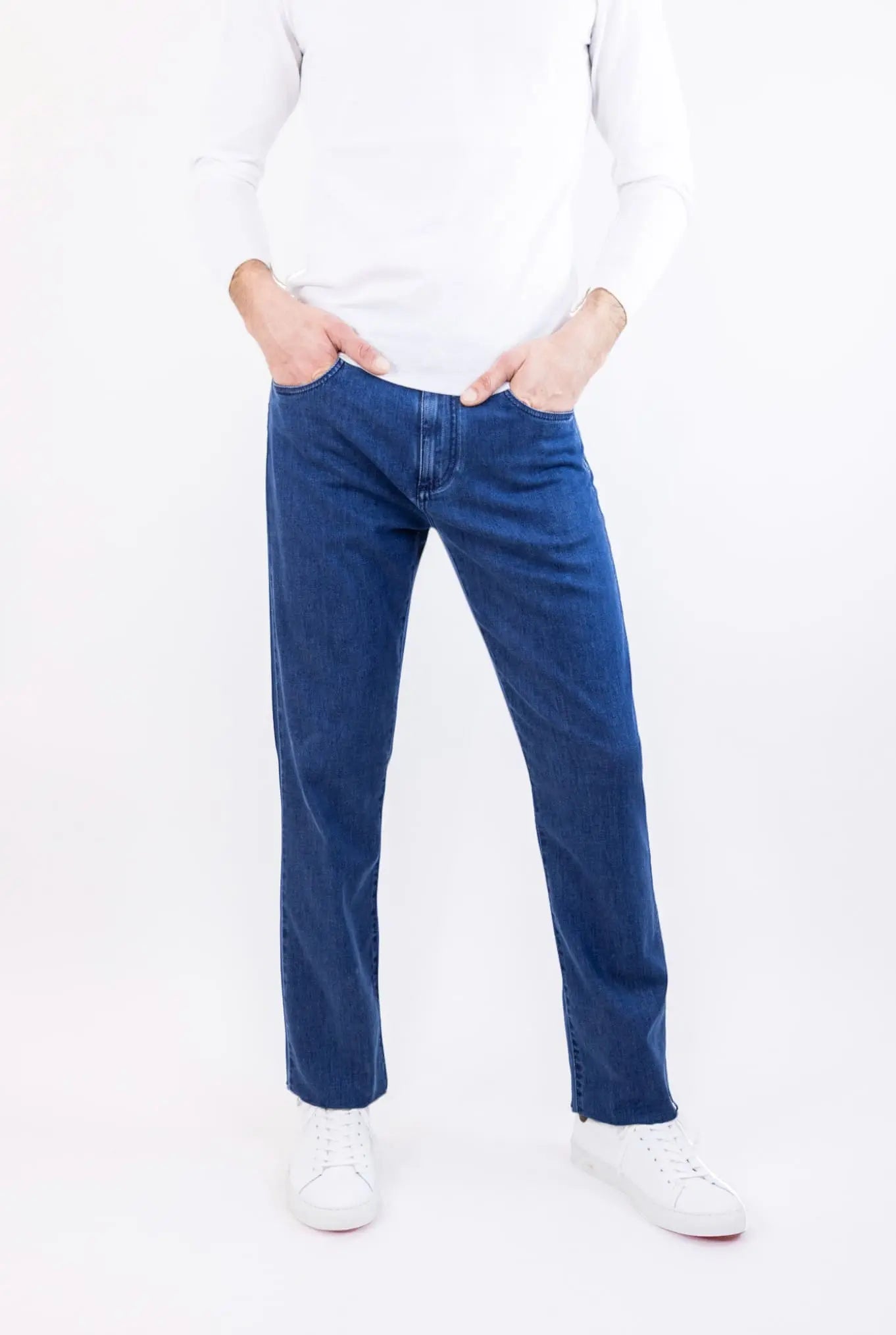 CANALI Jeans Denim Medio