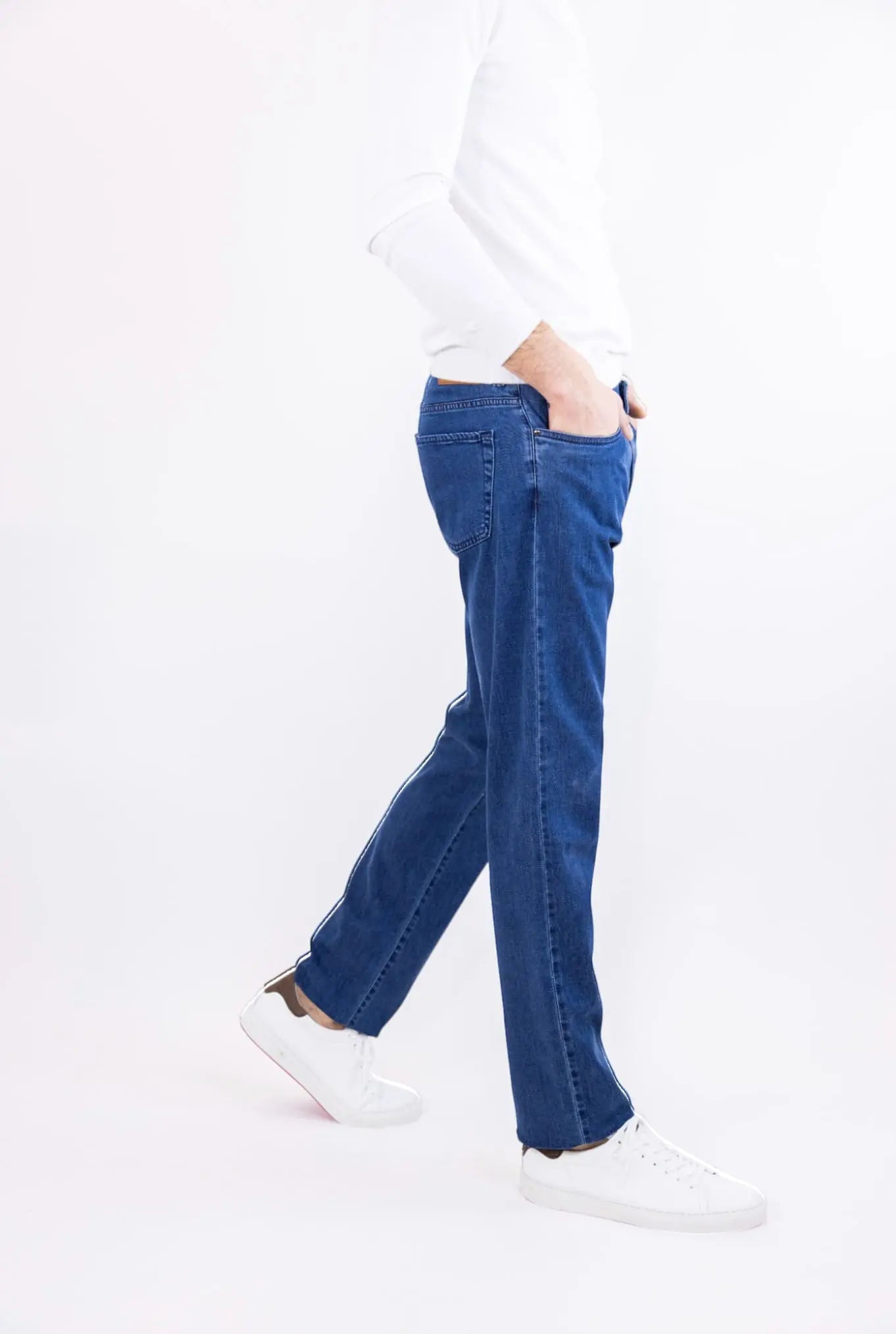 CANALI Jeans Denim Medio