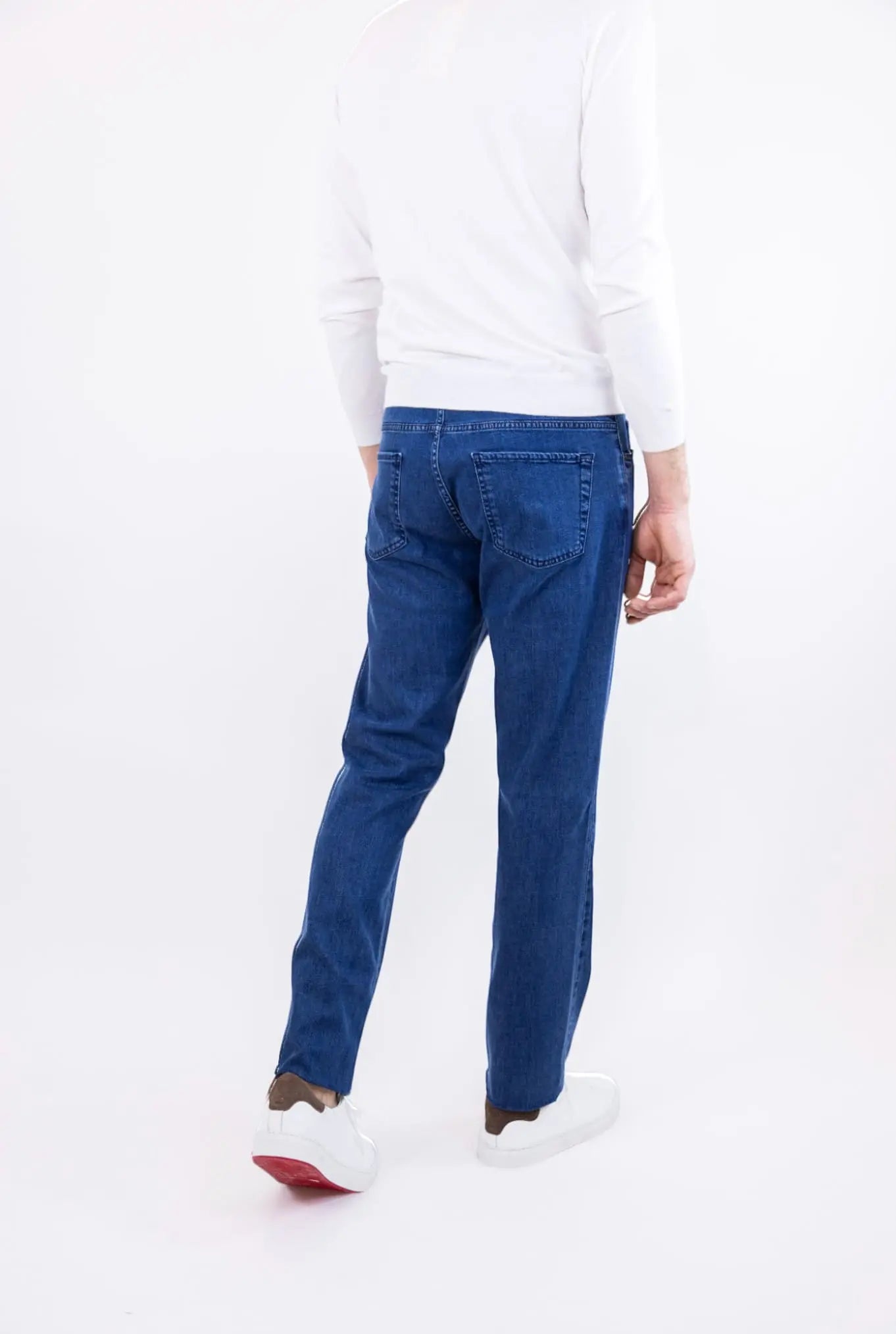 CANALI Jeans Denim Medio