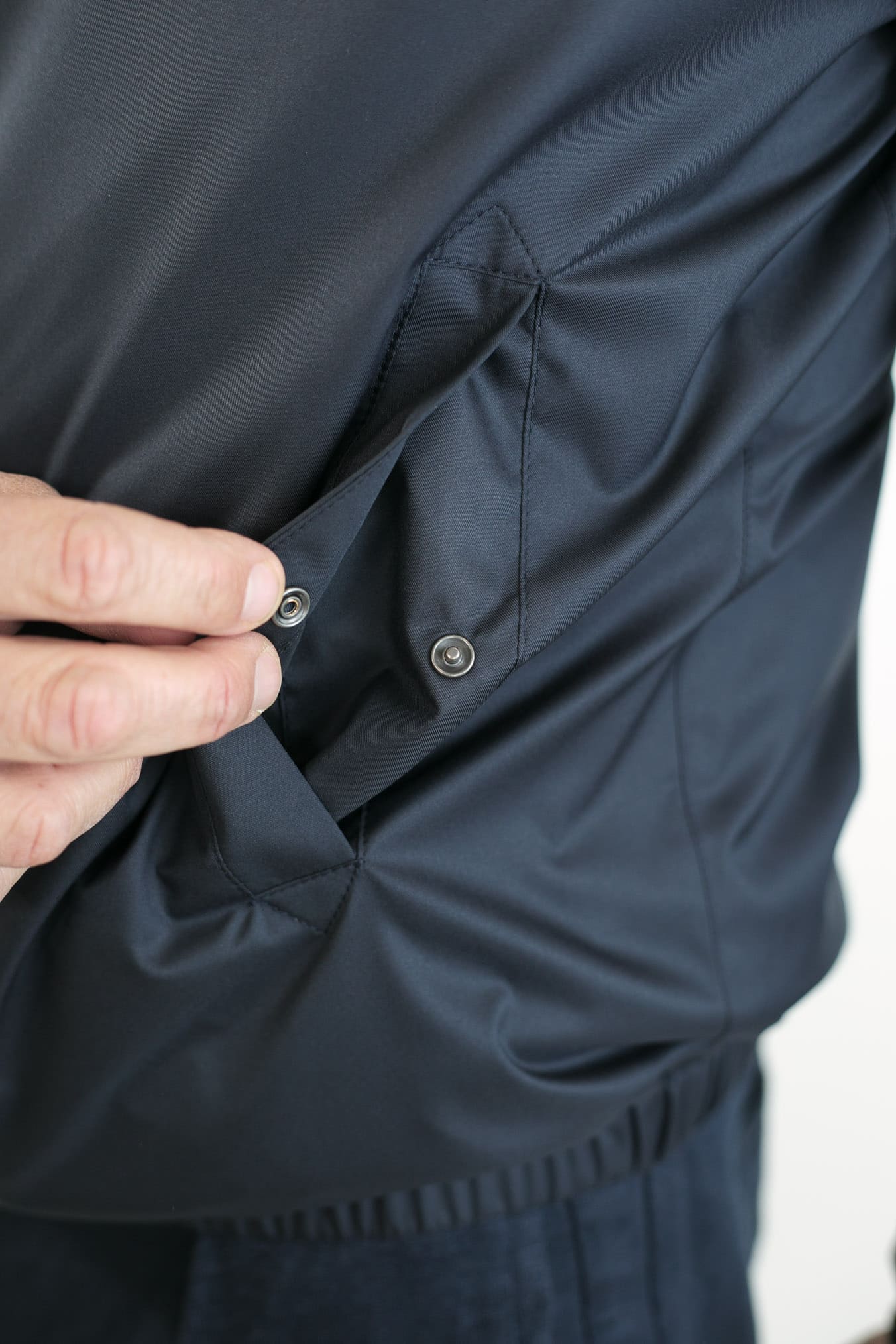 Giubbotto Reversibile Tessuto Tecnico Blu - Guarino Store