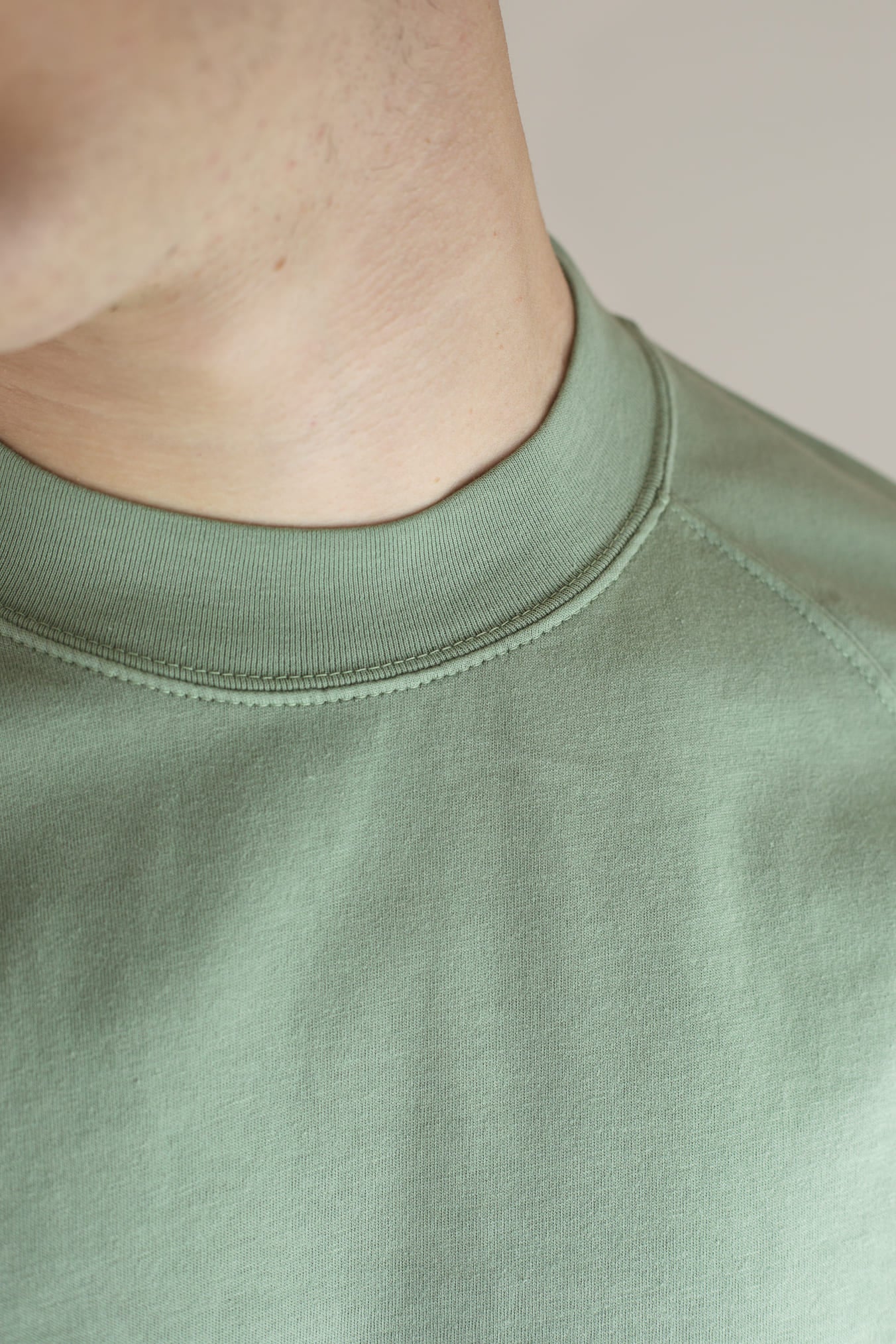 CIRCOLO 1901 T-Shirt Maniche Corte Raglan Cotone Verde