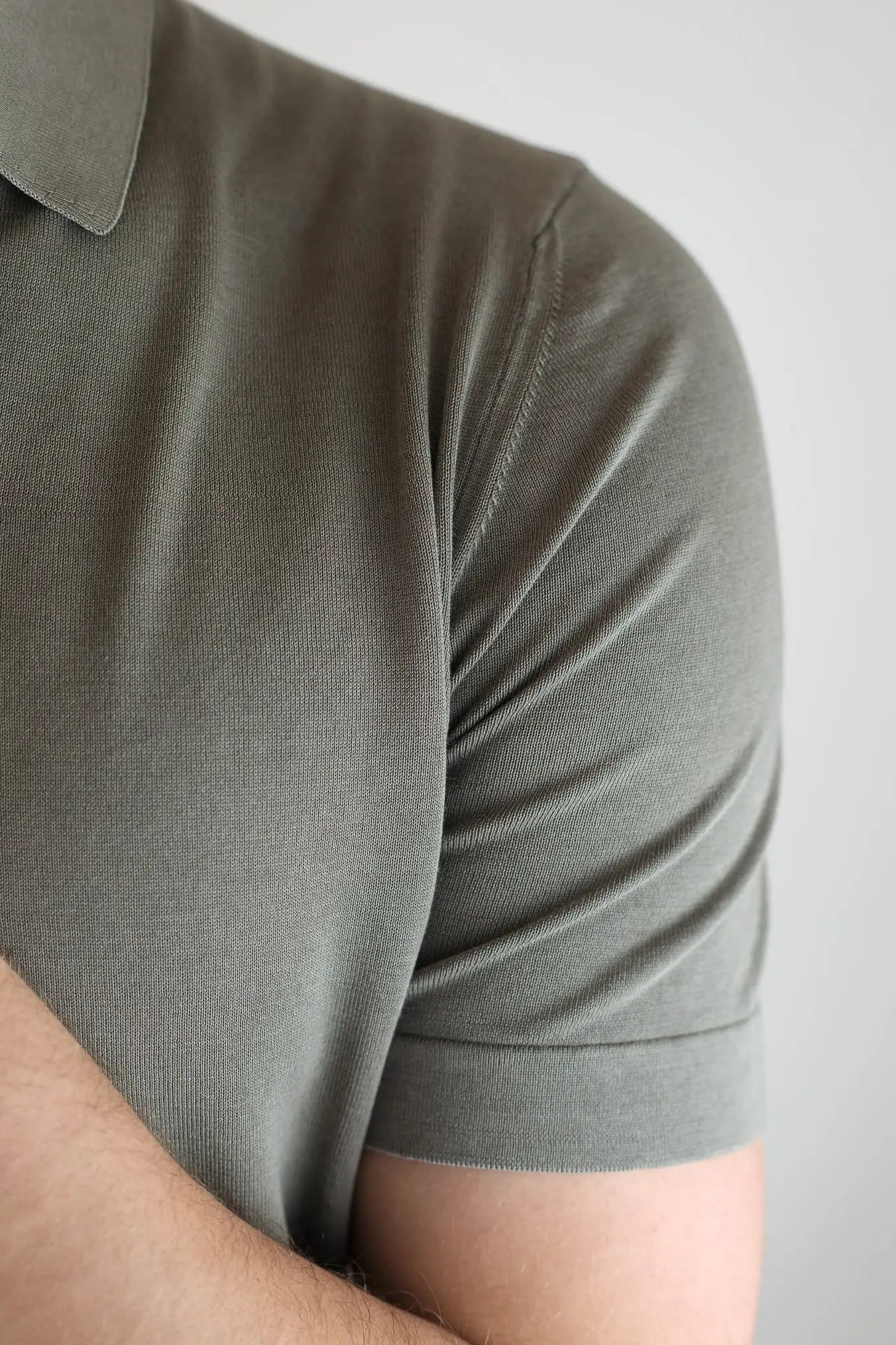Polo Maniche Corte Cotone Frosted Terra - Guarino Store