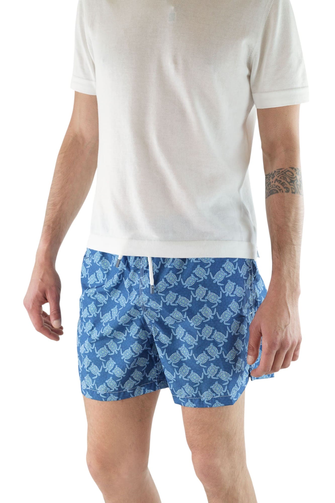 FEDELI Costume da Bagno Madeira Fantasia Tartarughe