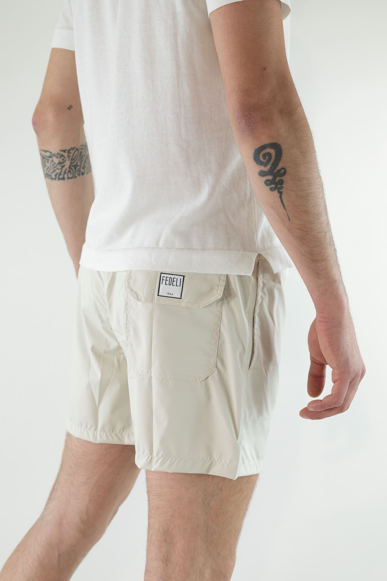 FEDELI Costume da Bagno Madeira Sabbia