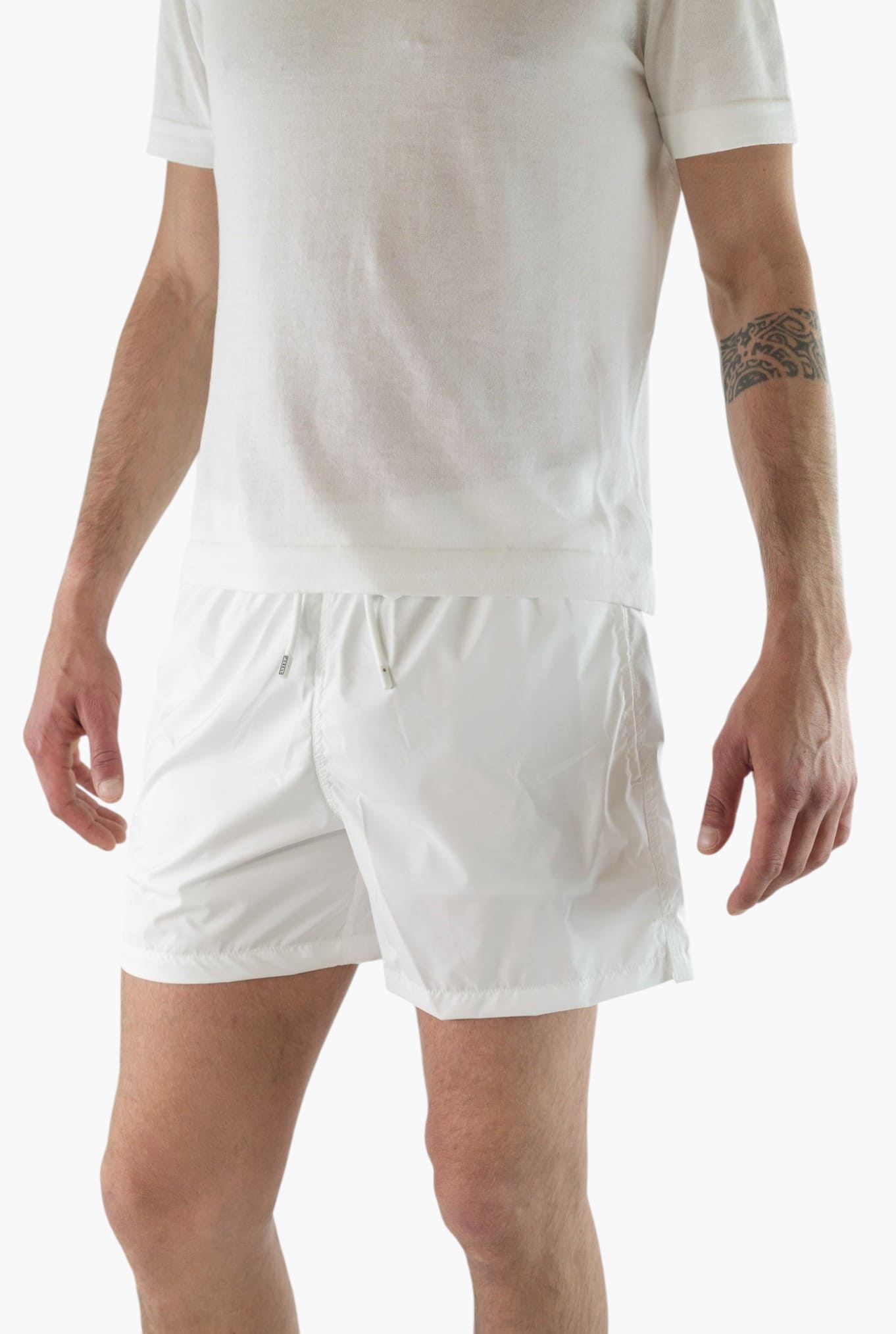 FEDELI Costume da Bagno Madeira Bianco