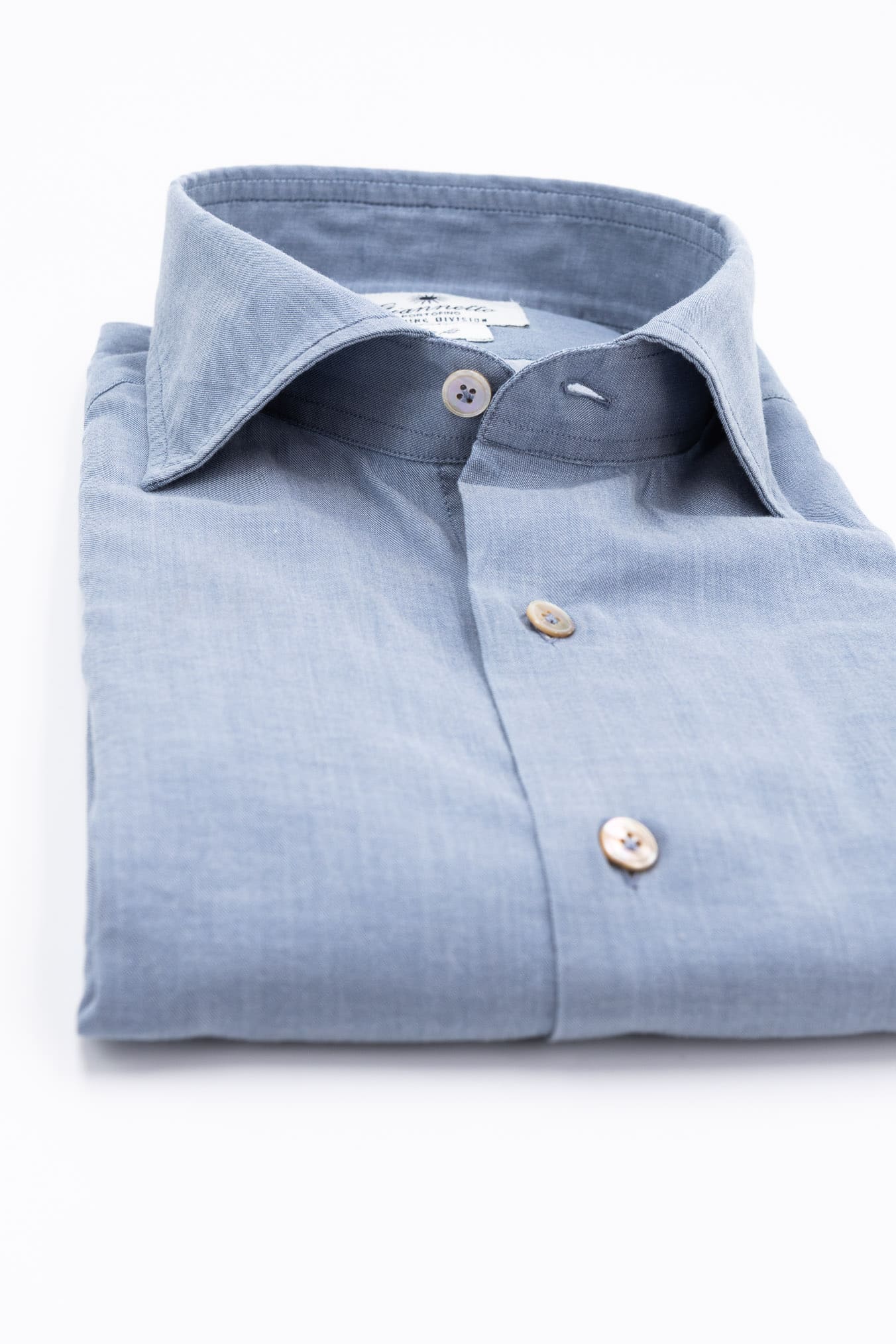 GIANNETTO PORTOFINO Camicia Denim Superlight COMFORT FIT