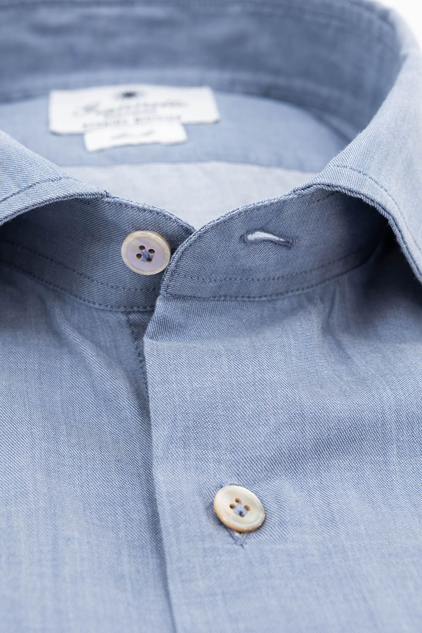 GIANNETTO PORTOFINO Camicia Denim Superlight COMFORT FIT