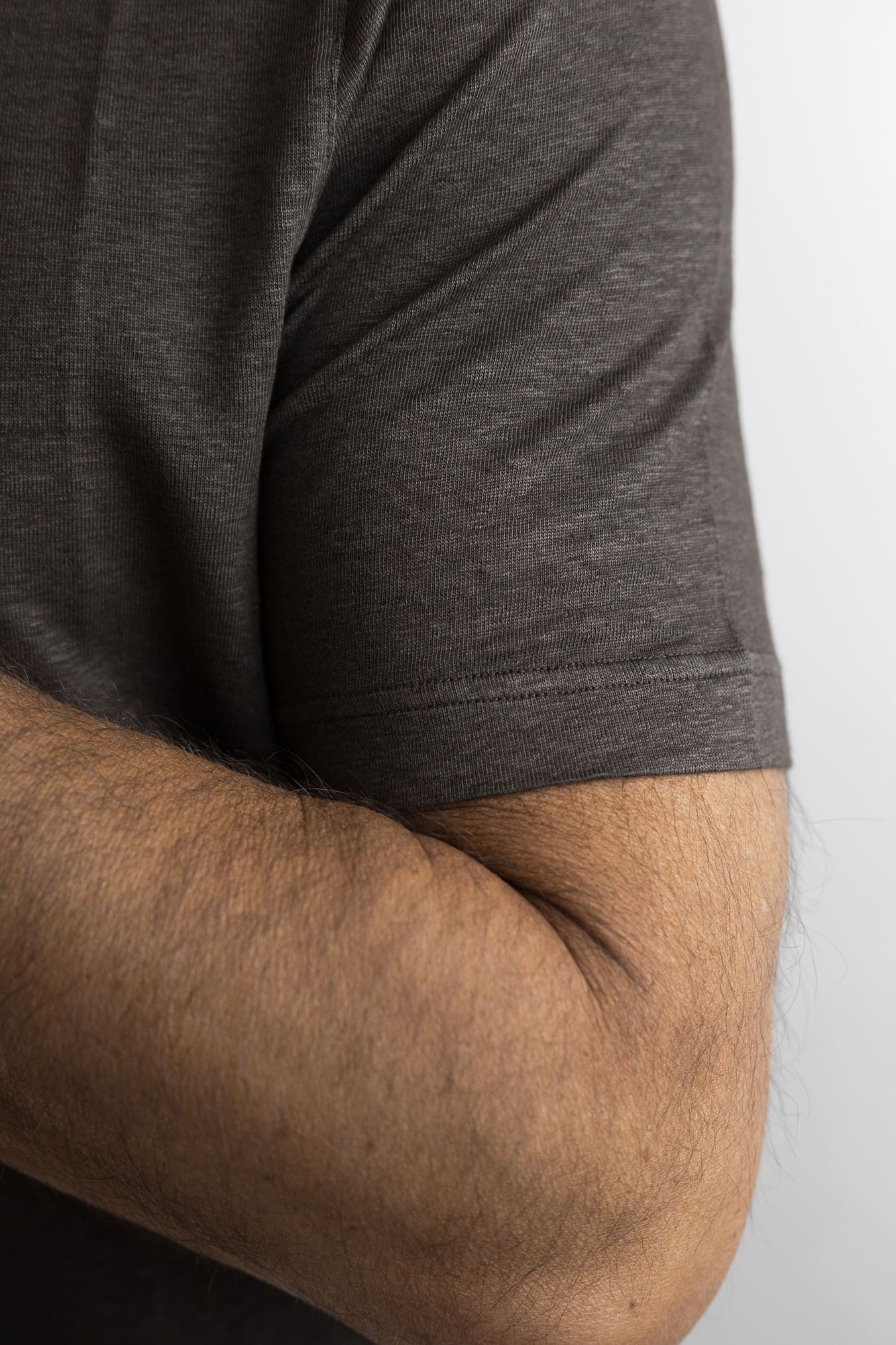 GUARINO T-Shirt Jersey Lino Testa Moro