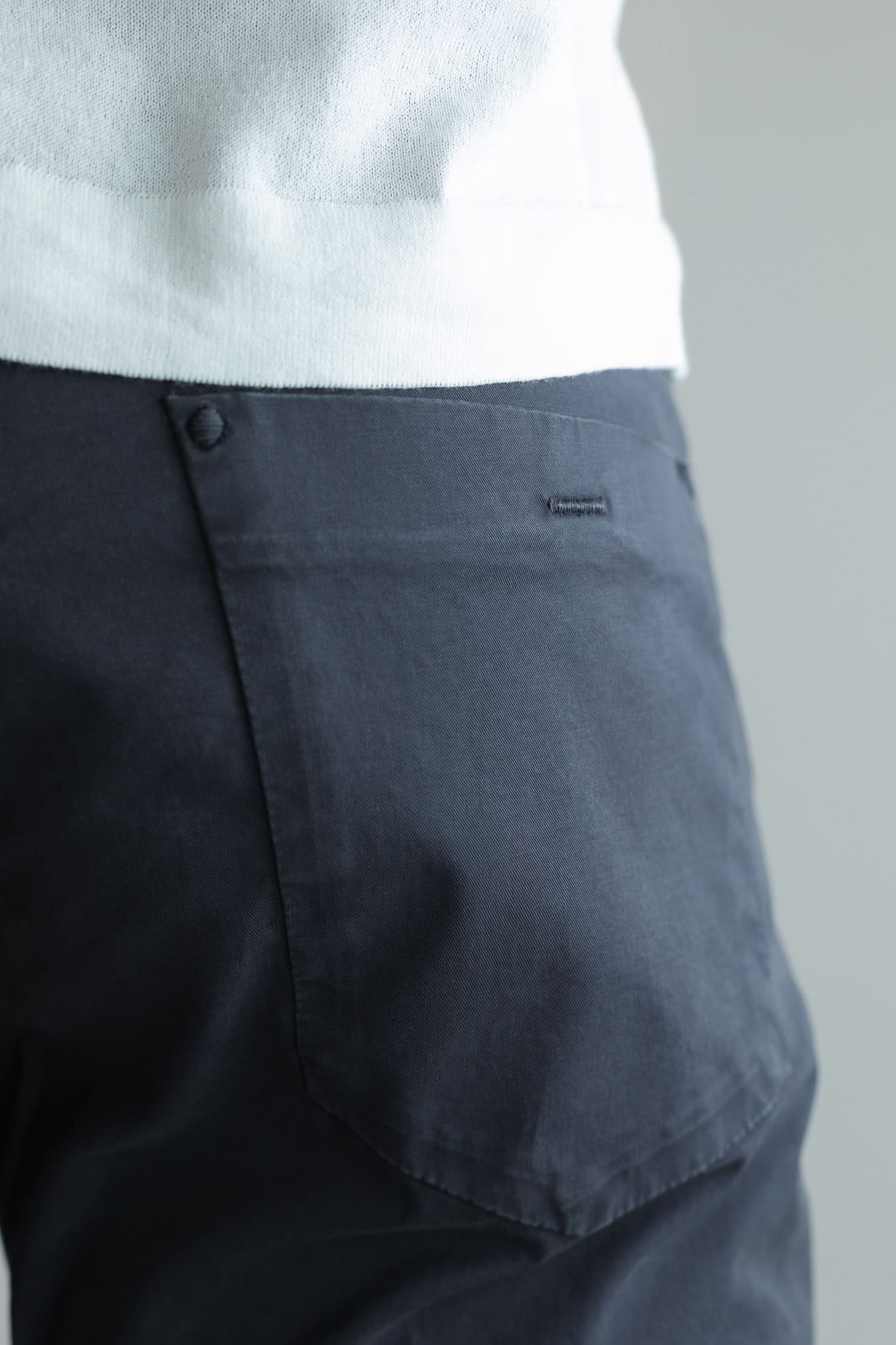 INCOTEX Pantaloni Sartoriali 5 Tasche Stretch Blu Scuro