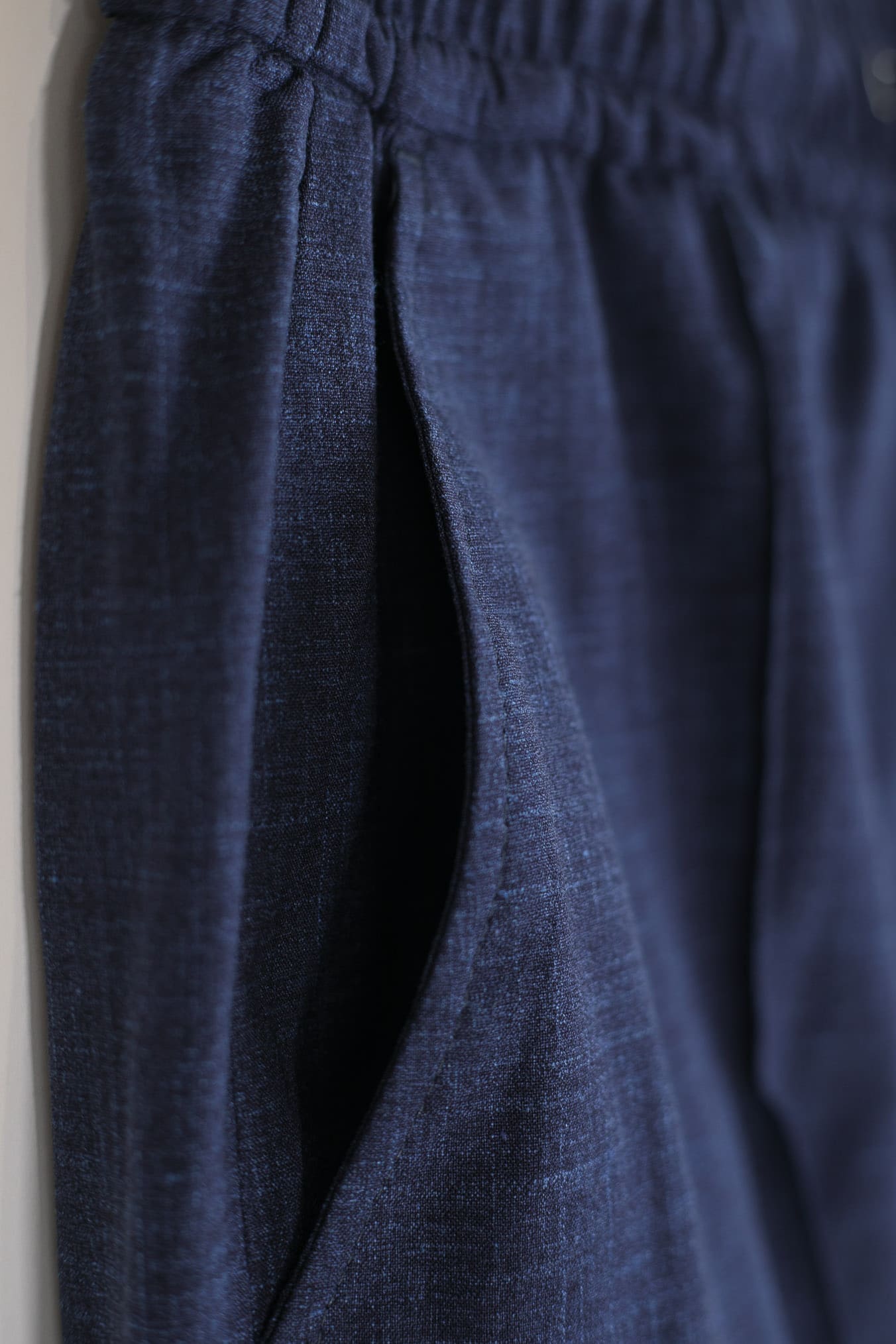 ISAIA Bermuda Blu Mélange