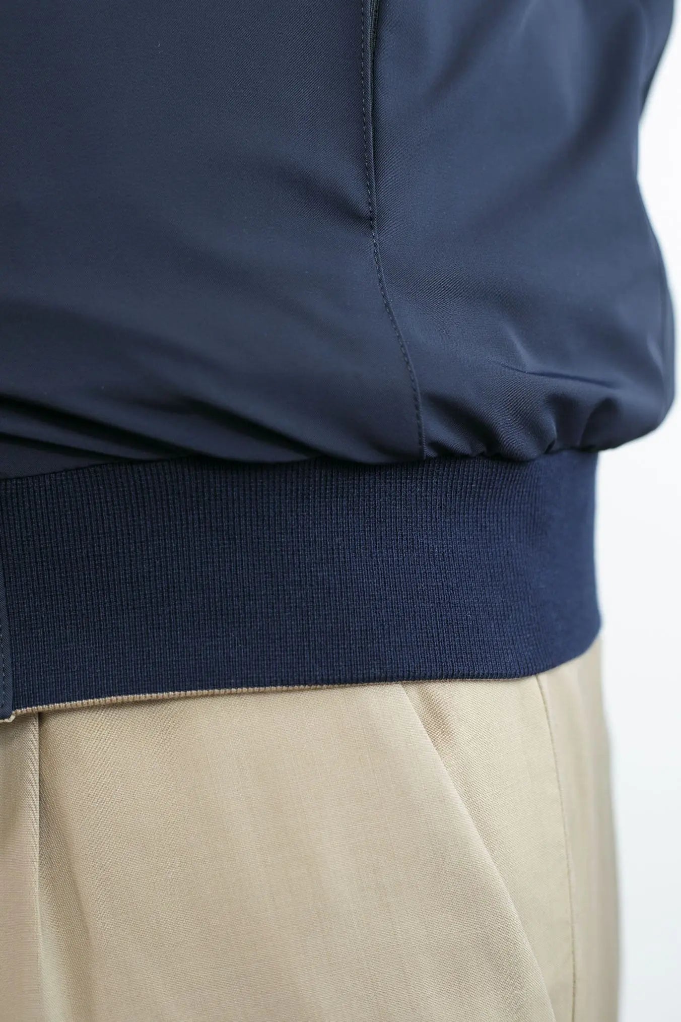 Giubbino Reversibile Bicolore Blu e Beige - Guarino Store