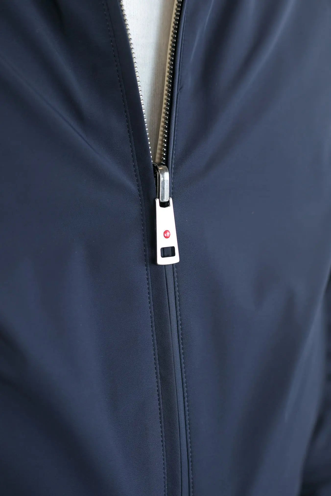 Giubbino Reversibile Bicolore Blu e Beige - Guarino Store