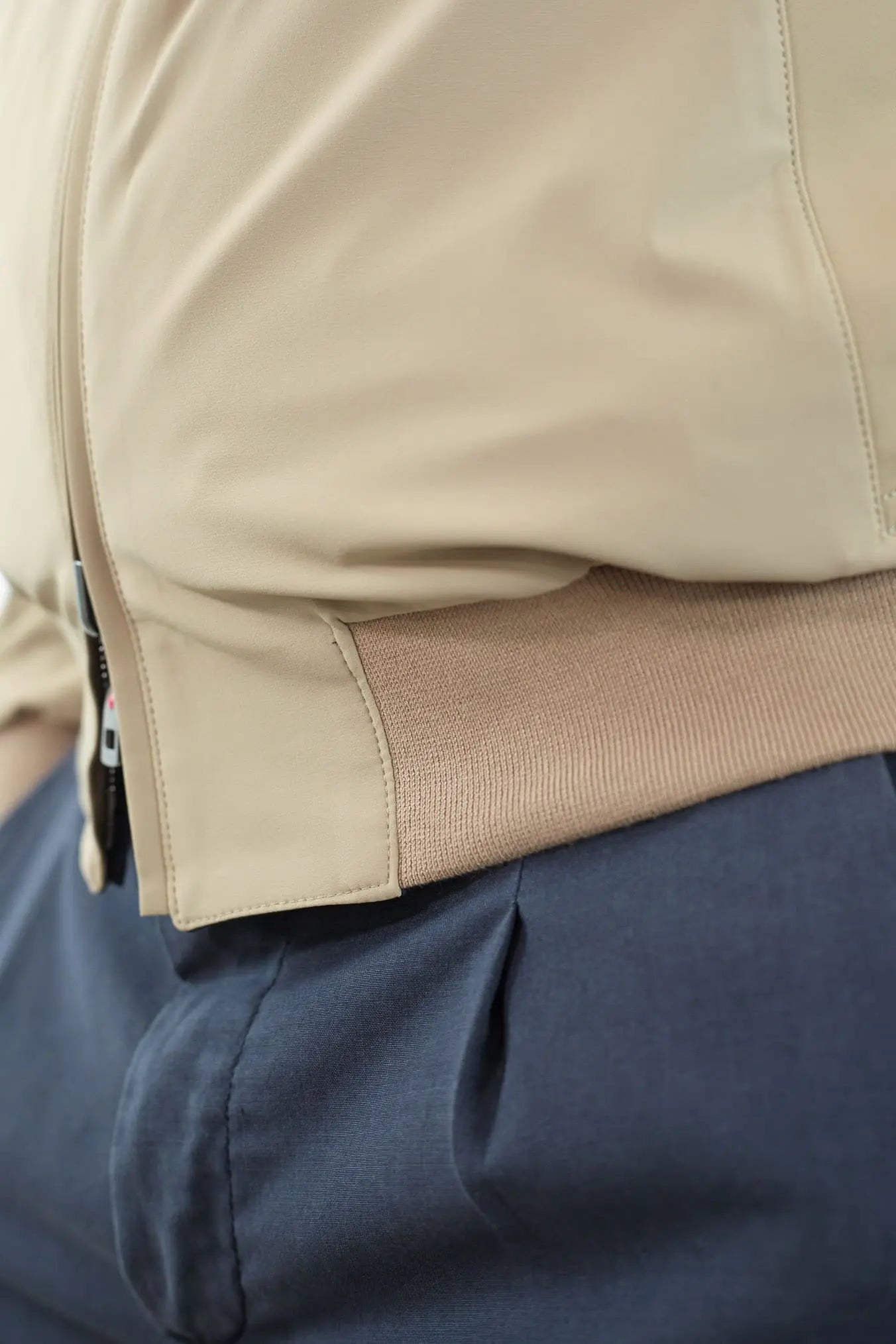 Giubbino Reversibile Bicolore Blu e Beige - Guarino Store