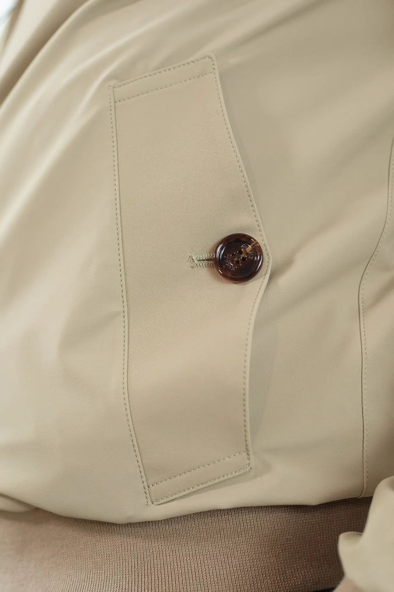 Giubbino Reversibile Bicolore Blu e Beige - Guarino Store