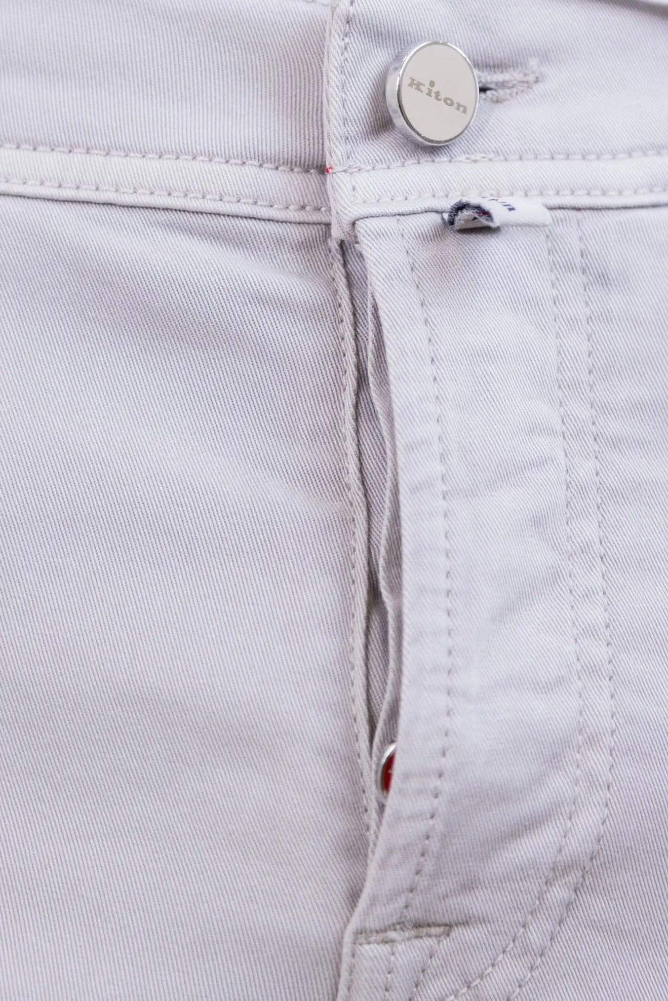 KITON Pantaloni 5 Tasche Tortora