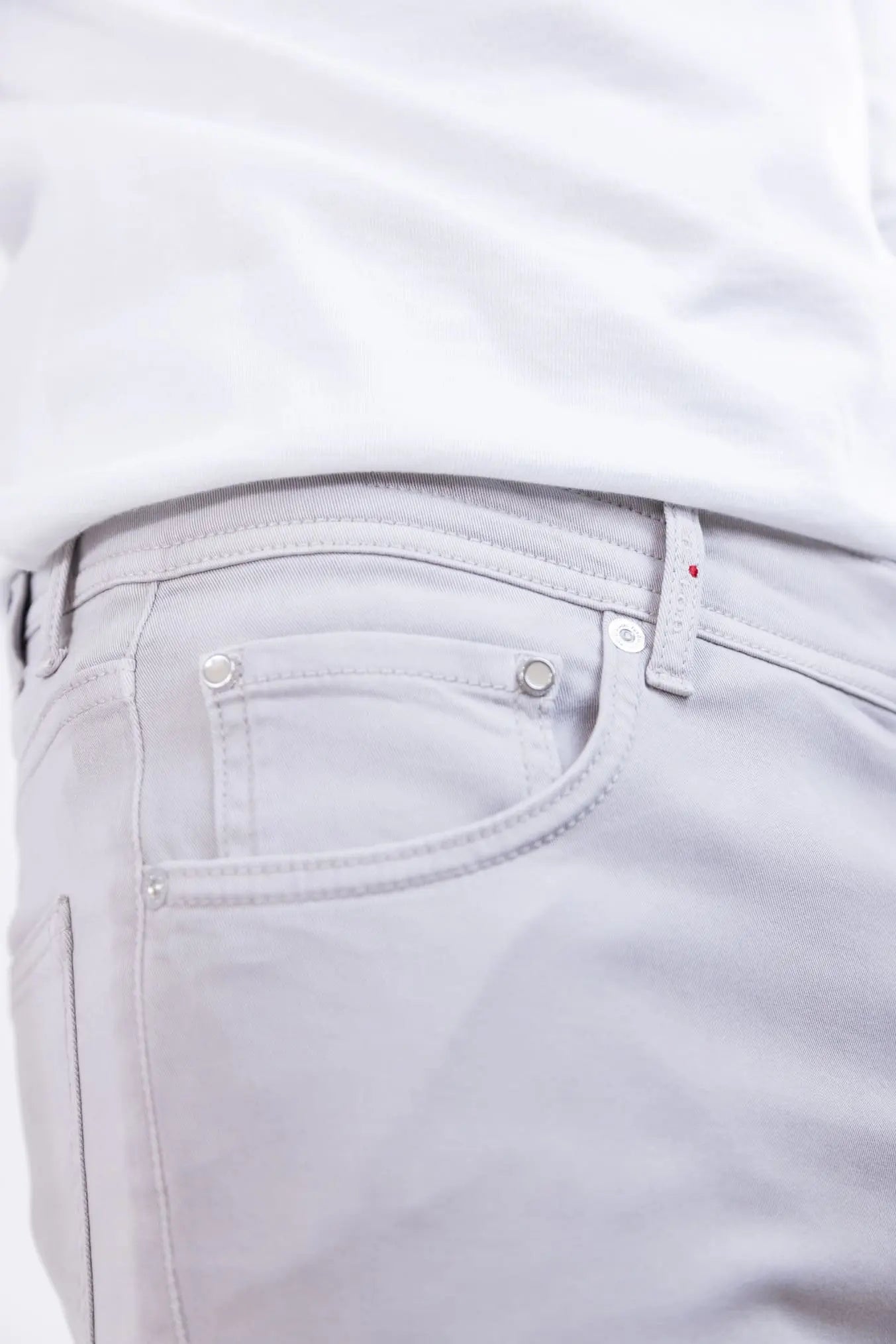 KITON Pantaloni 5 Tasche Tortora