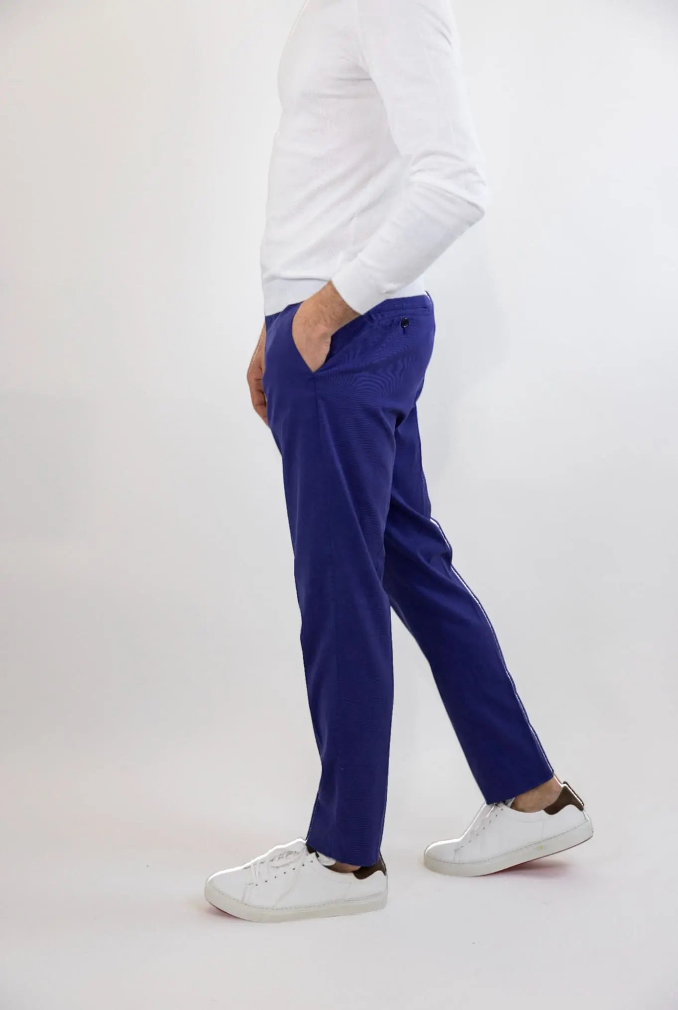 PESCAROLO Pantaloni Velluto Millerighe Superlight 5 Tasche Pesca