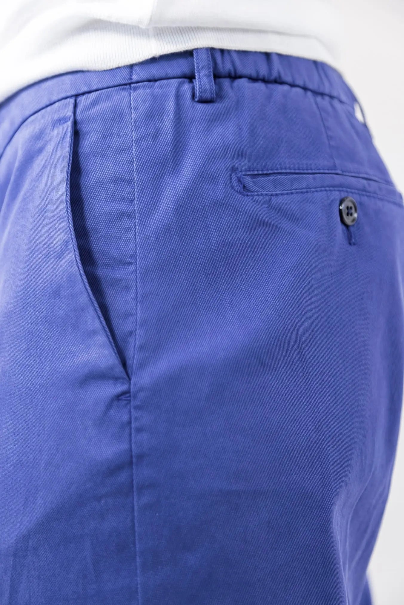 PESCAROLO Pantaloni Velluto Millerighe Superlight 5 Tasche Pesca