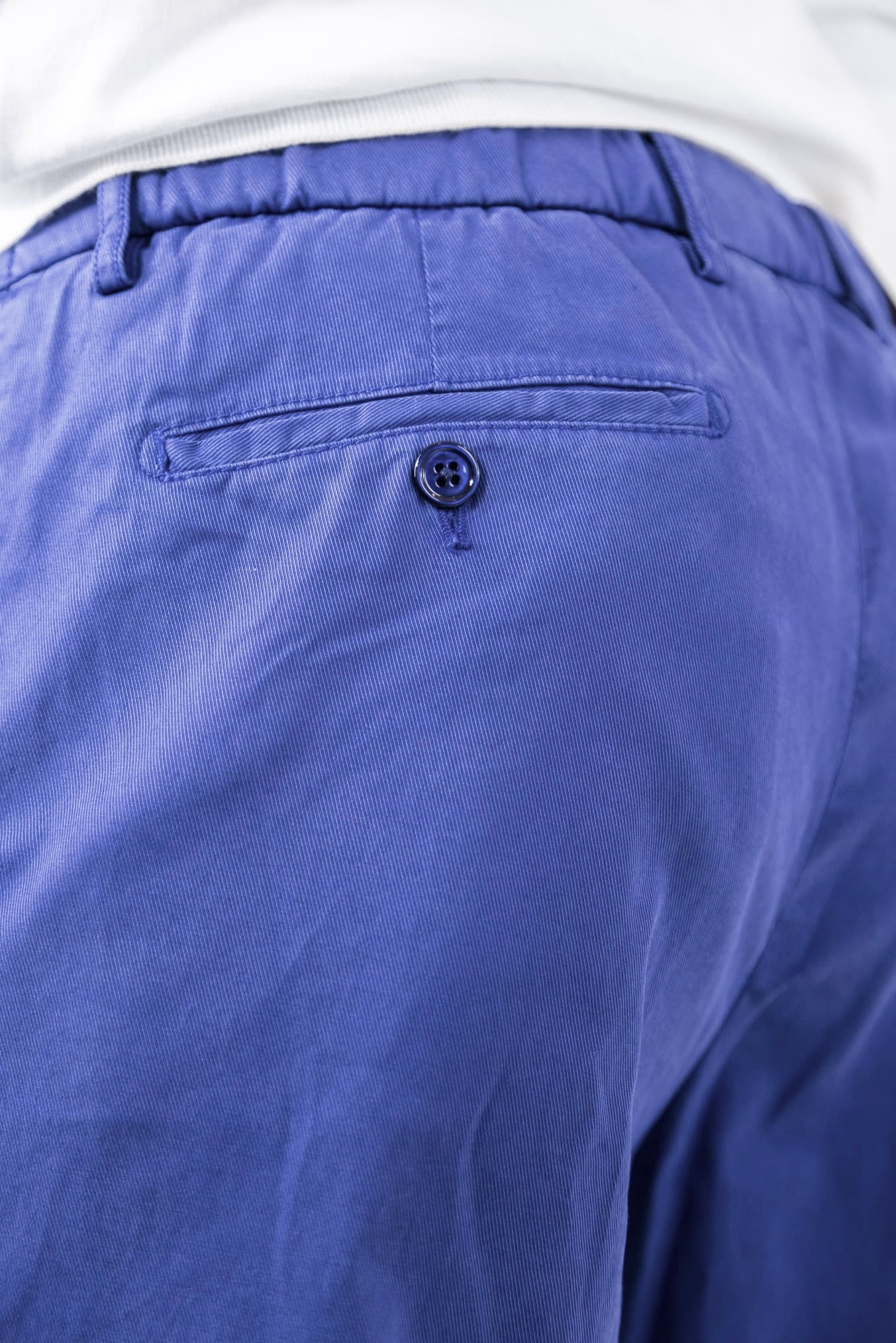 PESCAROLO Pantaloni Velluto Millerighe Superlight 5 Tasche Pesca