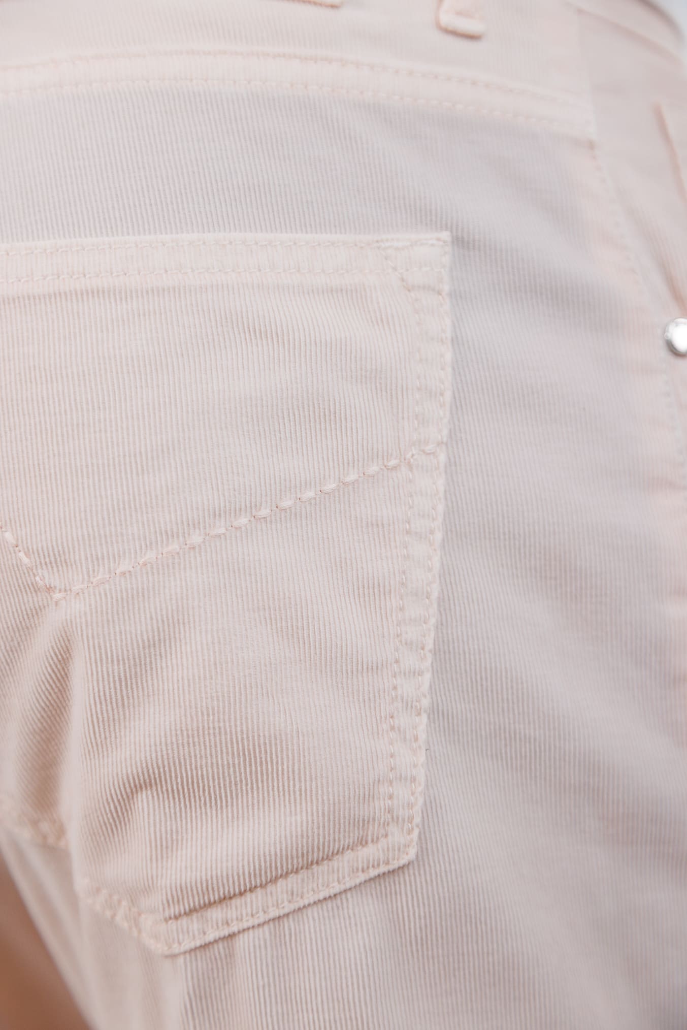 PESCAROLO Pantaloni Velluto Millerighe Superlight 5 Tasche Pesca