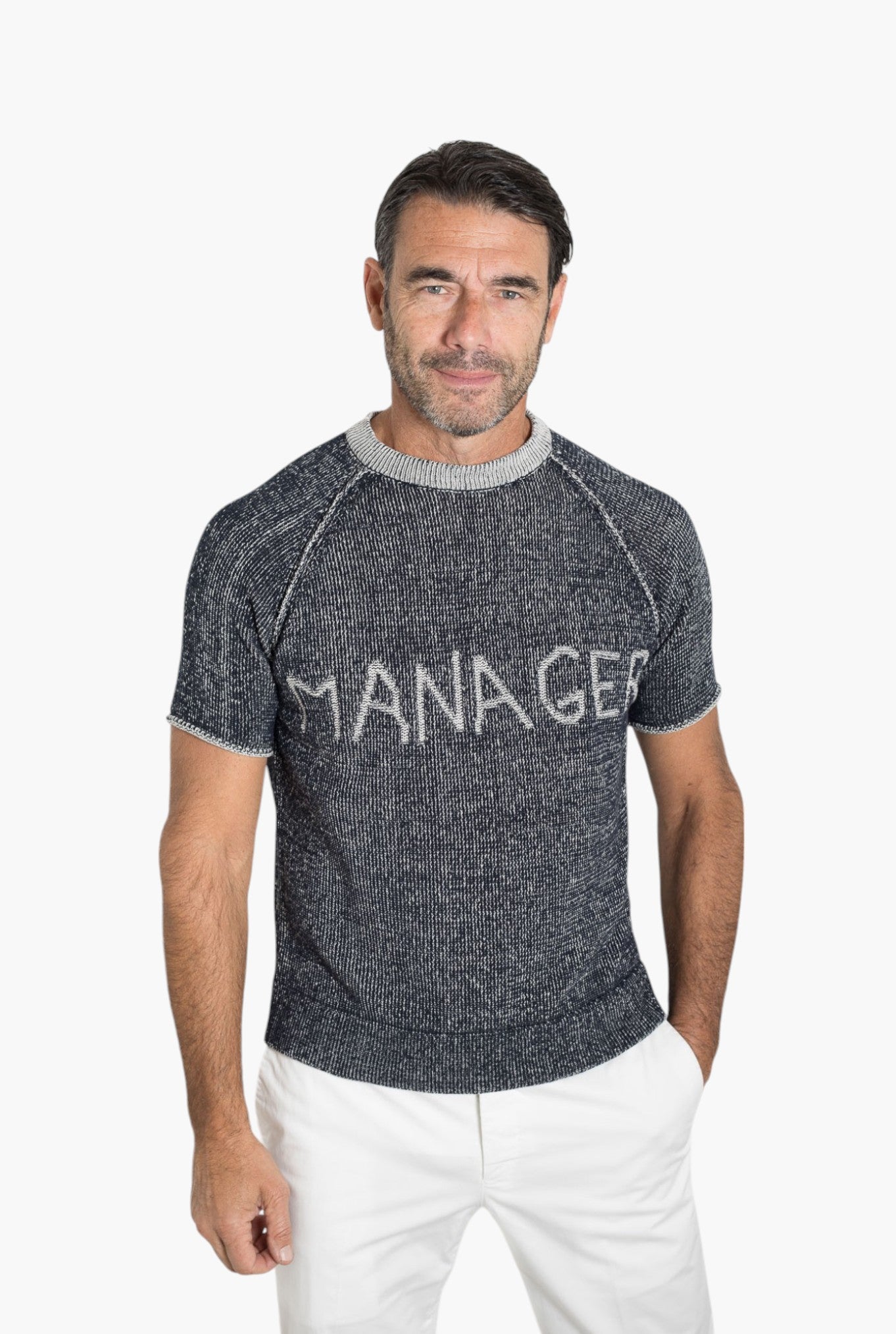 RAKKI' Felpa mod. Manager Raglan Vanisé Blu