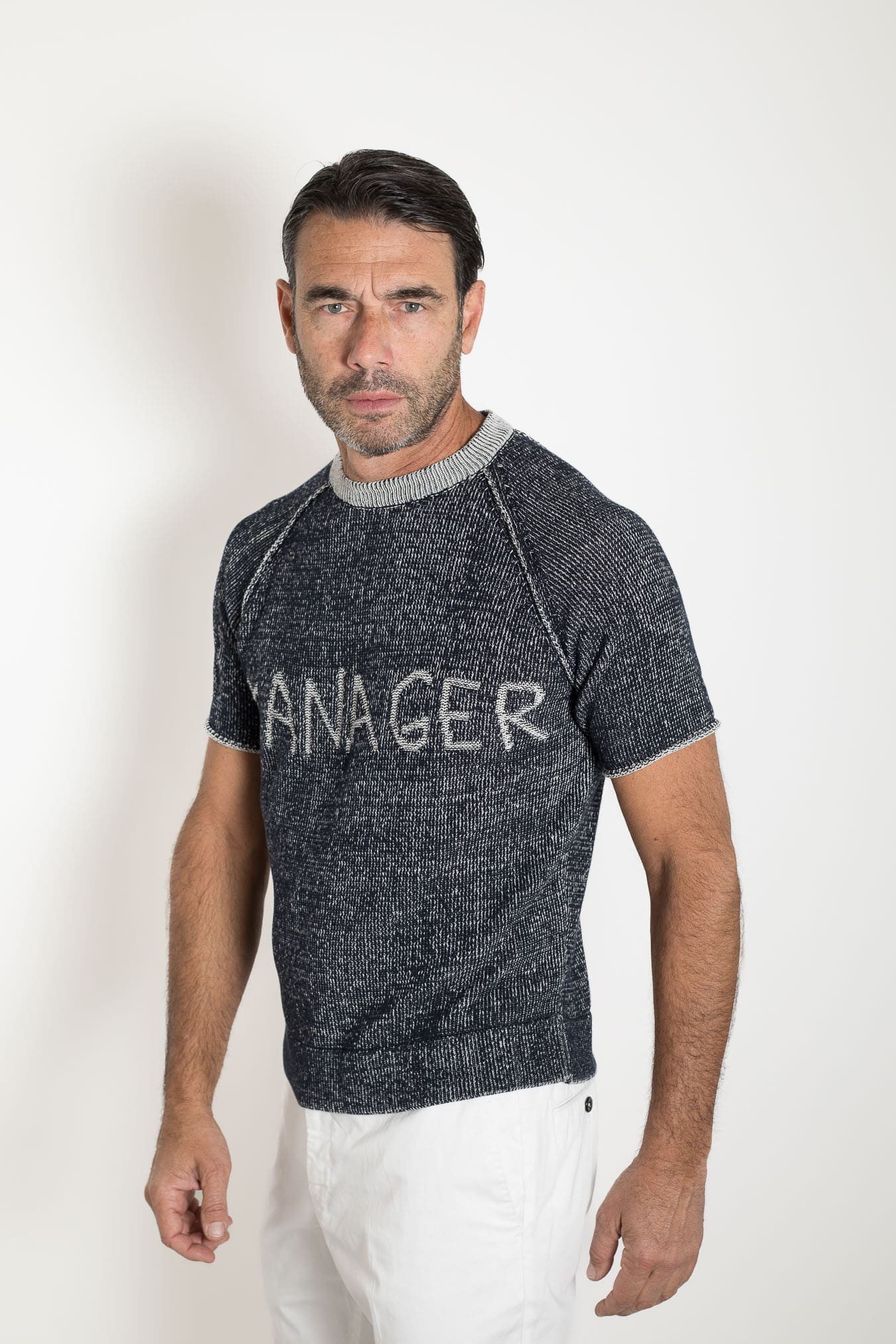 RAKKI' Felpa mod. Manager Raglan Vanisé Blu