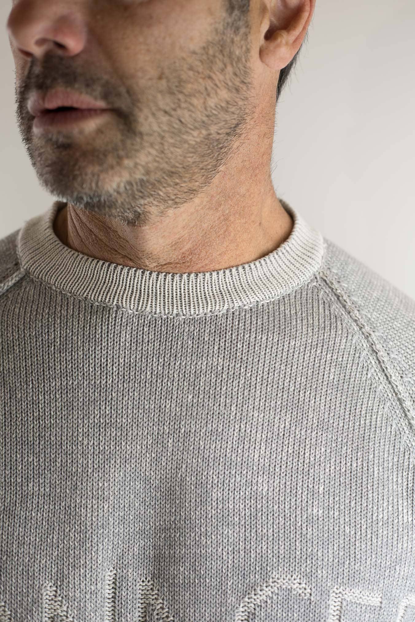 RAKKI' Felpa mod. Manager Raglan Vanisé Grigio