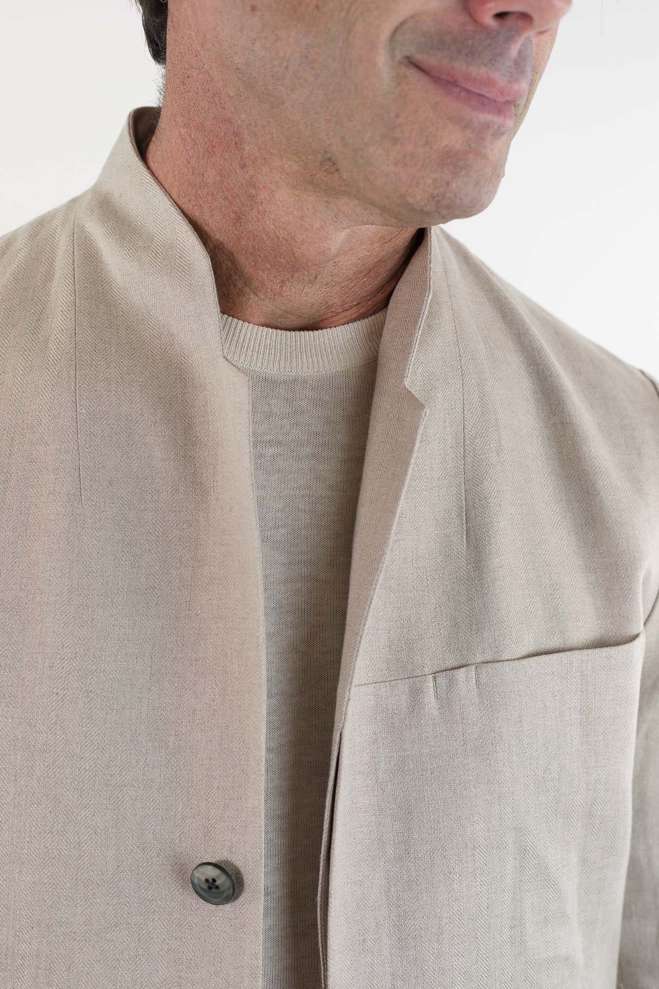 SEASE Blazer mod. Ellen Spinato Beige