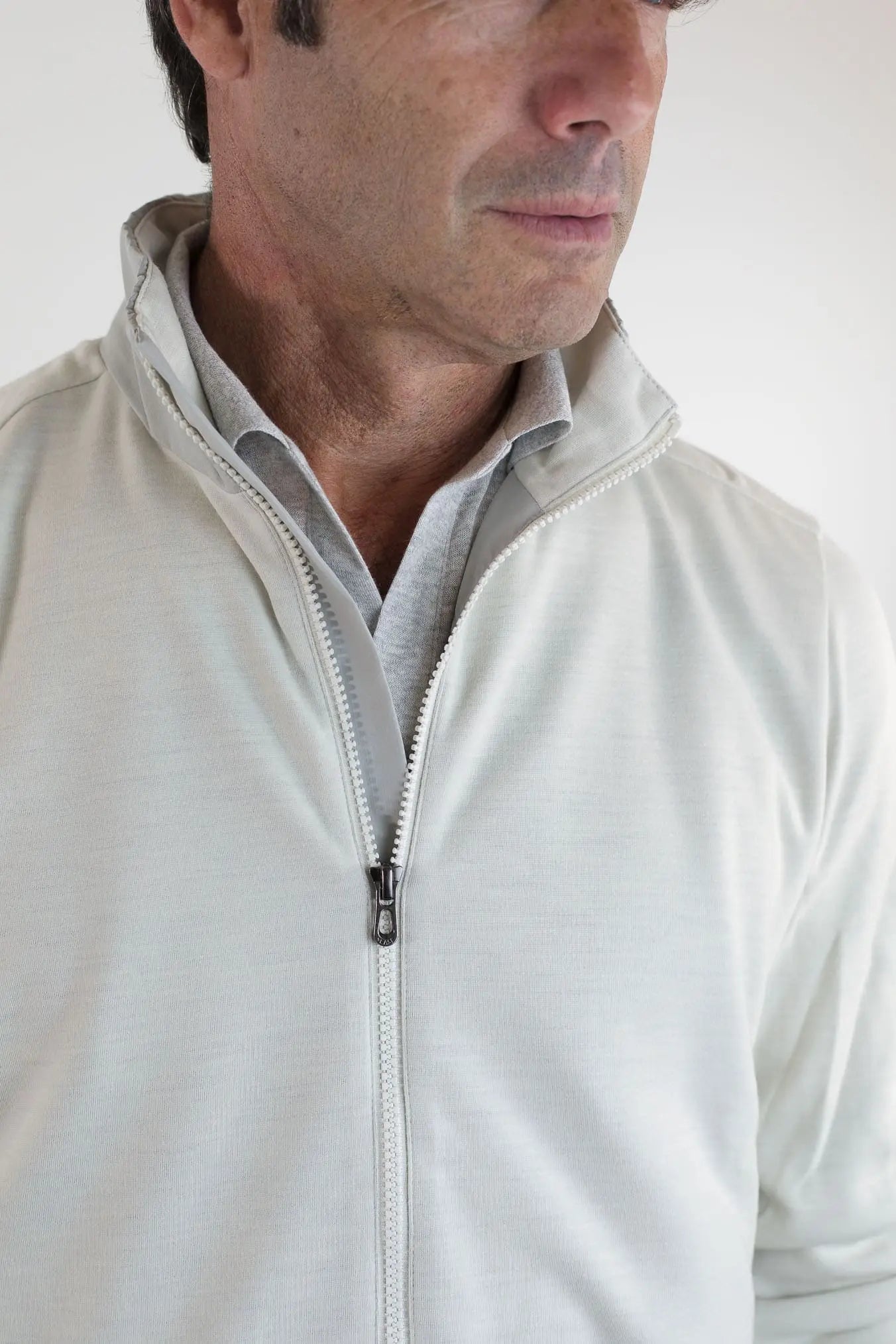 SEASE Felpa mod. Explorer Sweatshirt Bianco