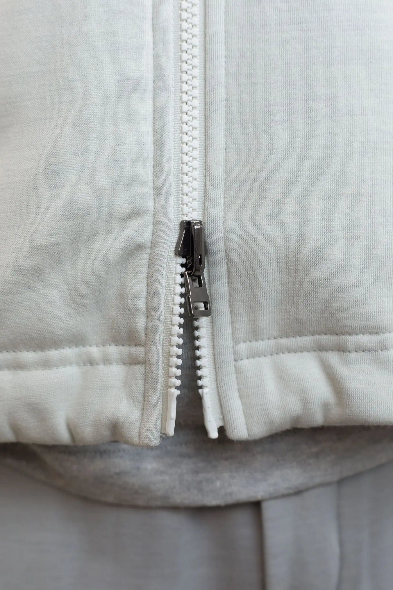 SEASE Gilet Reversibile Padded Explorer Bianco