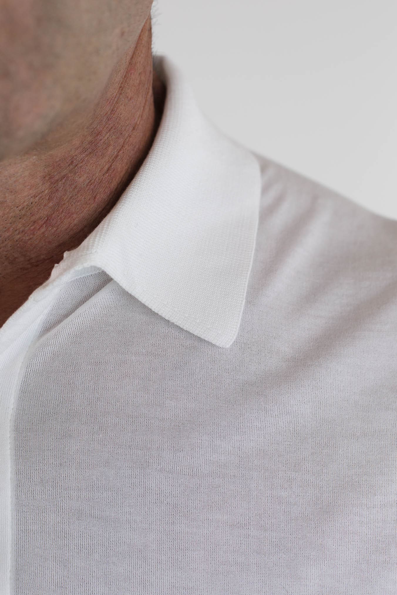 Polo Maniche Corte Cotone Makò Limited Edition Bianco - Guarino Store