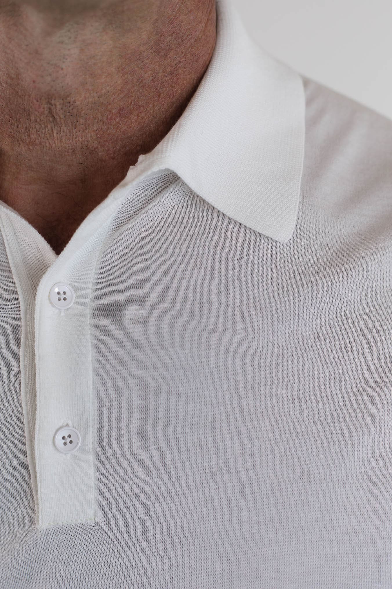 Polo Maniche Corte Cotone Makò Limited Edition Bianco - Guarino Store