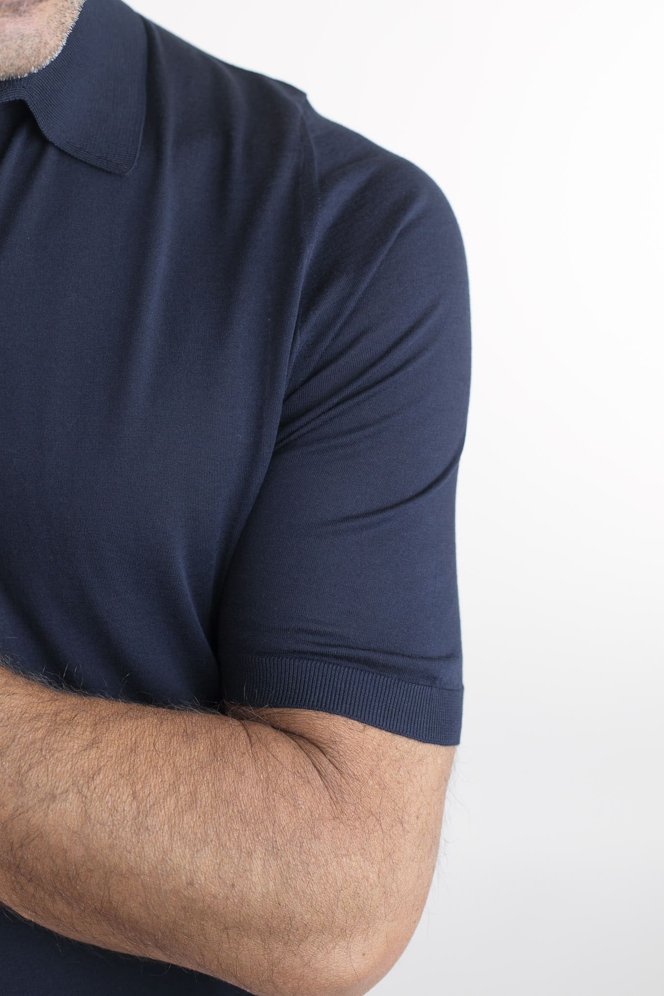 Polo Maniche Corte Cotone Makò Limited Edition Blu - Guarino Store