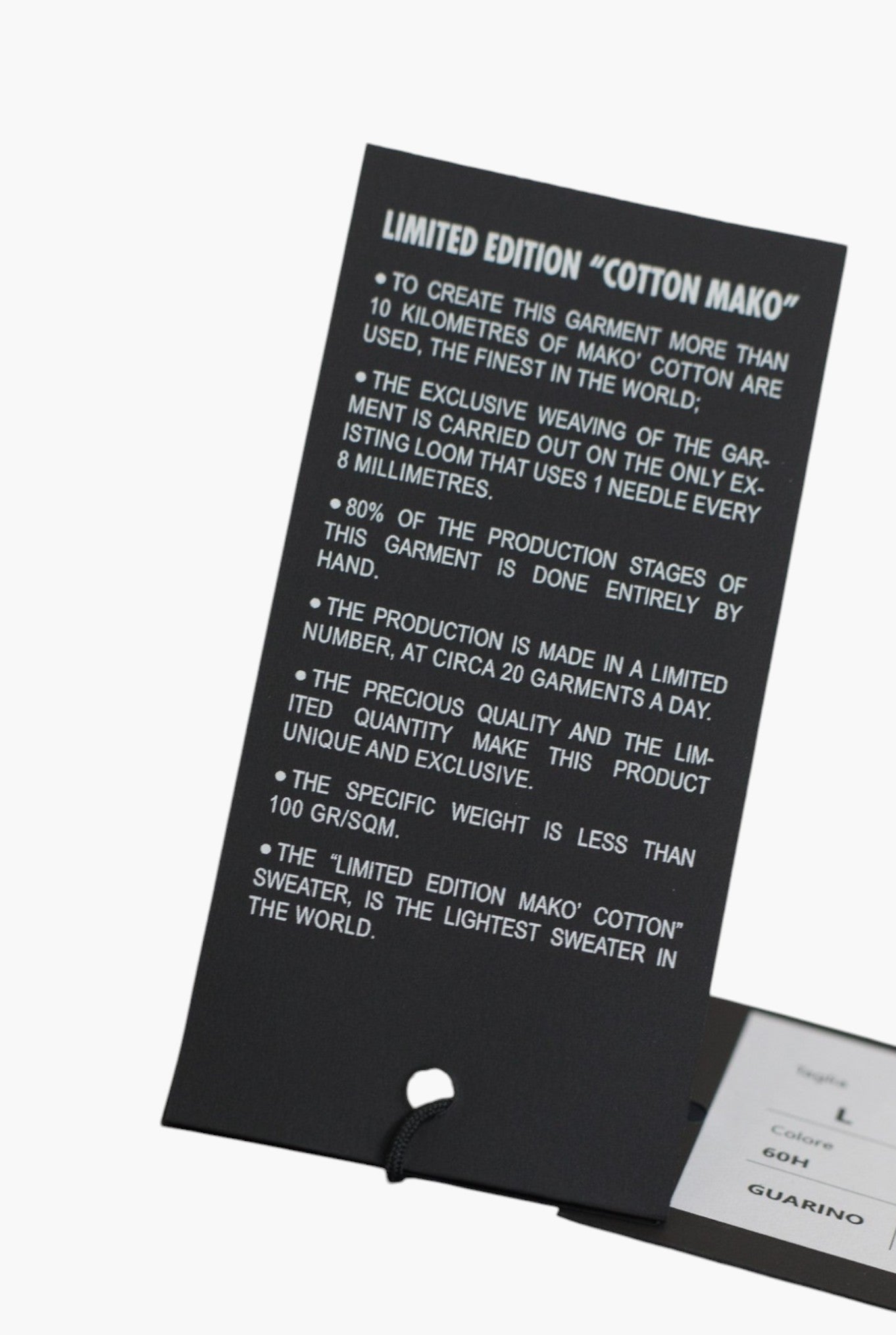 Polo Maniche Corte Cotone Makò Limited Edition Nero - Guarino Store