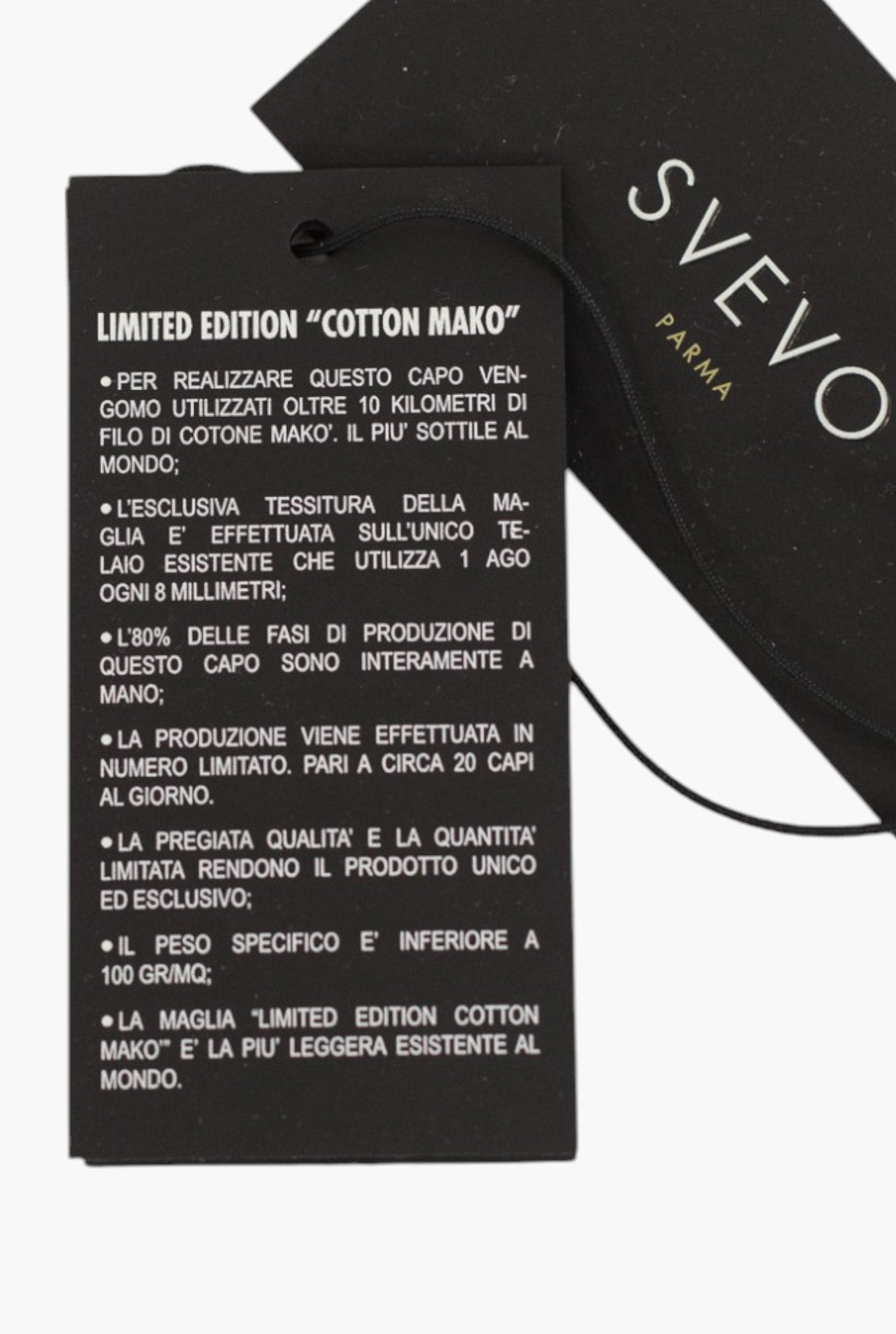 Polo Maniche Corte Cotone Makò Limited Edition Nero - Guarino Store