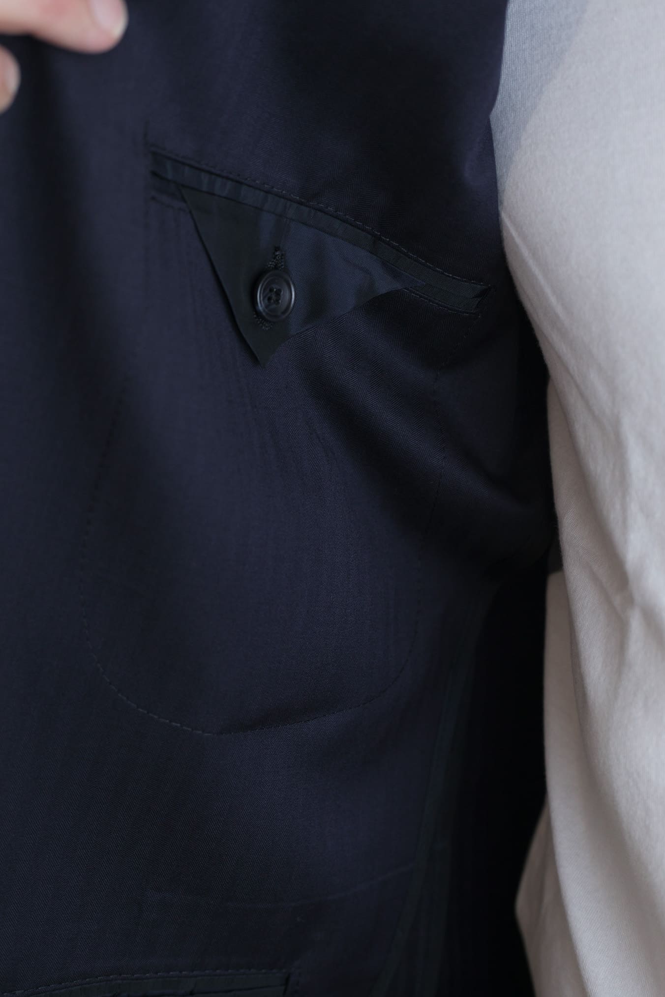 TAGLIATORE Abito Spigato Lana Super 130's Blu