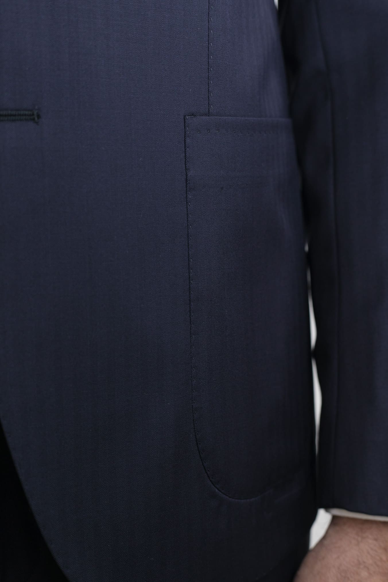 TAGLIATORE Abito Spigato Lana Super 130's Blu