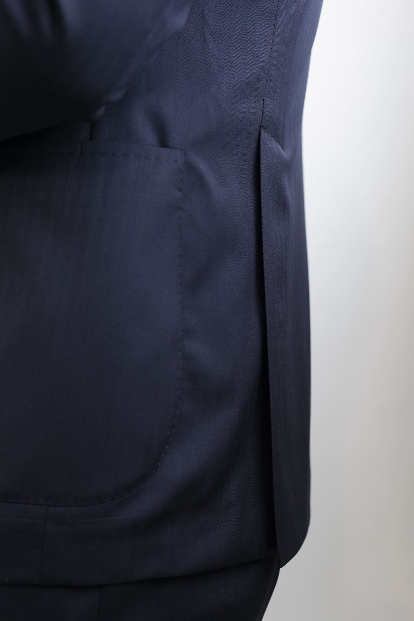 TAGLIATORE Abito Spigato Lana Super 130's Blu