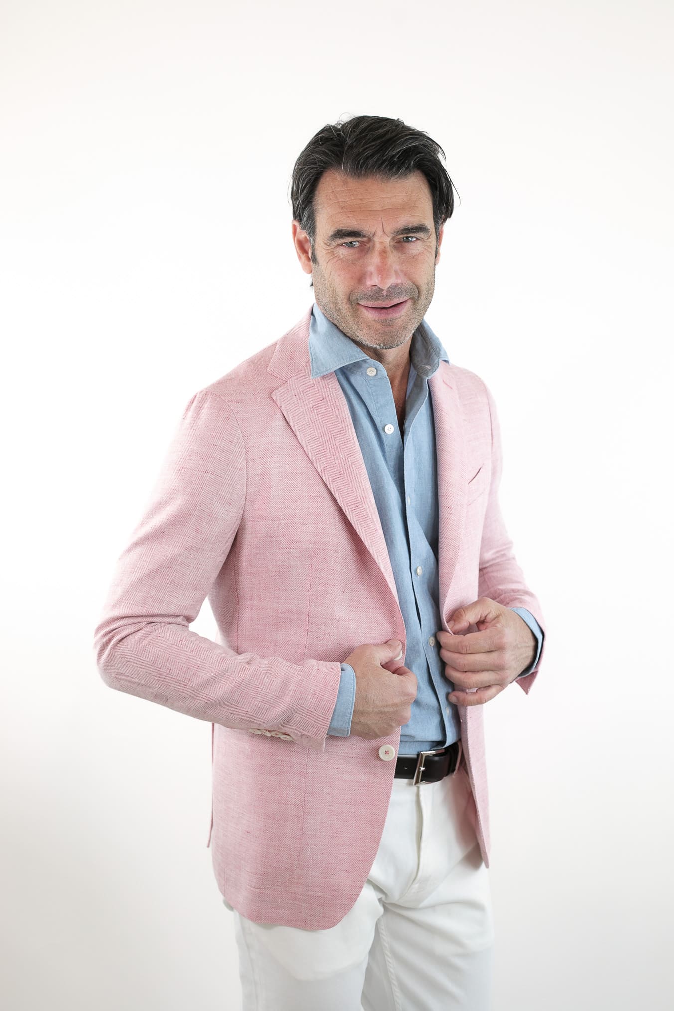 TAGLIATORE Giacca Spigata Rosa