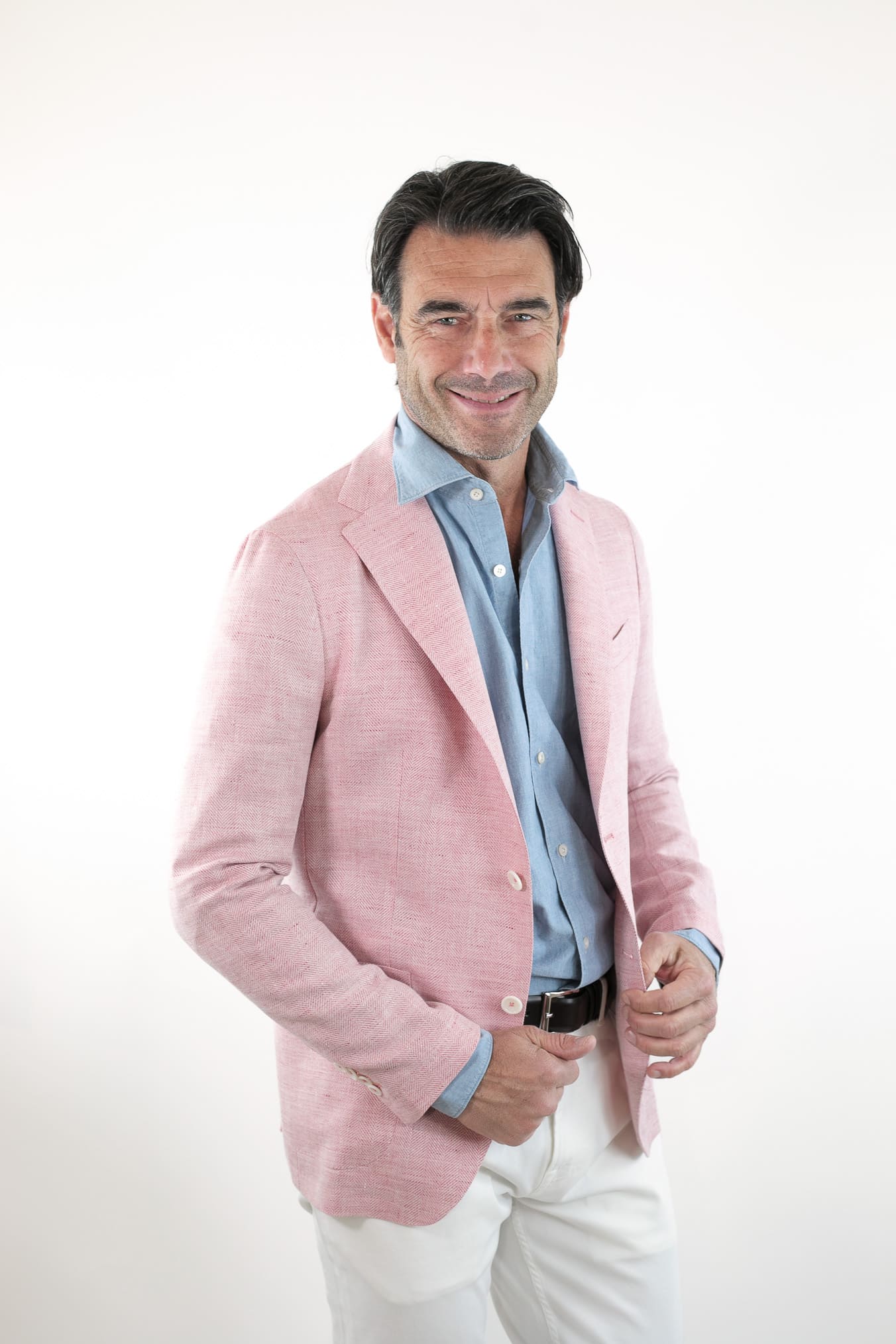 TAGLIATORE Giacca Spigata Rosa