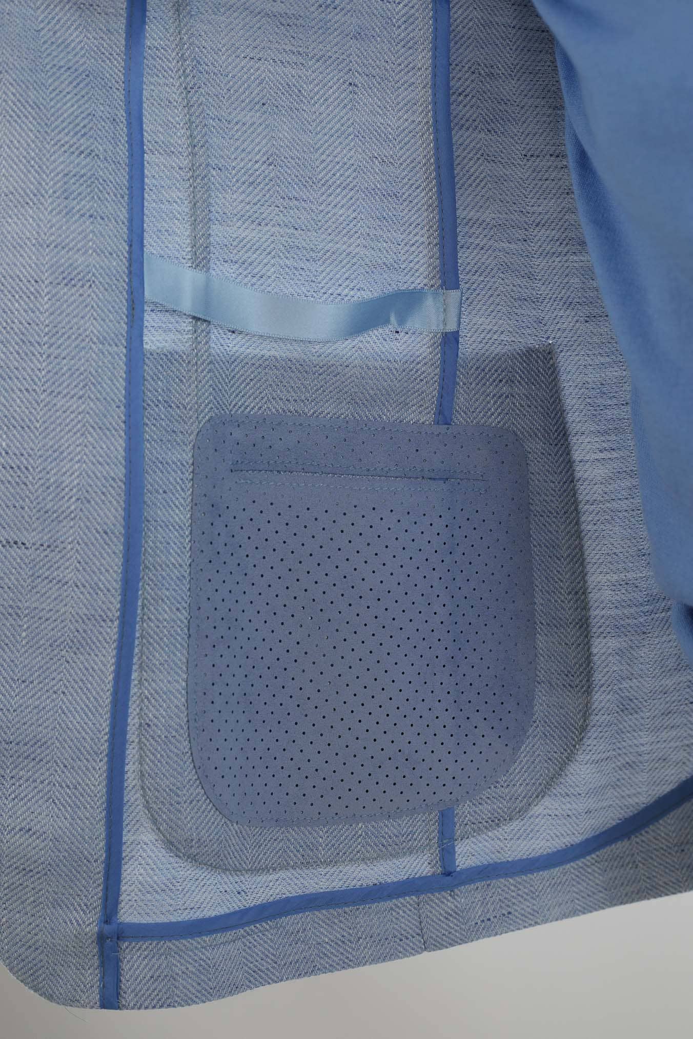 Giacca Spigata Celeste - Guarino Store