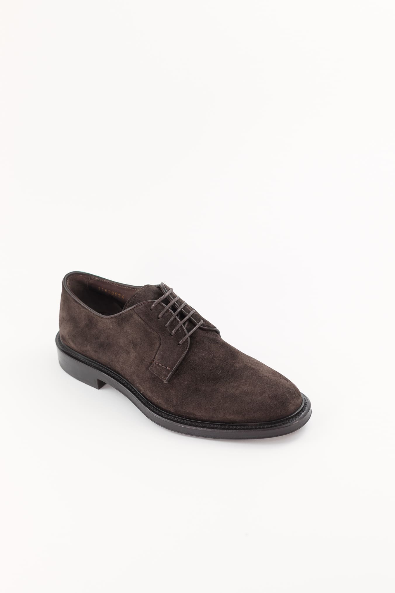 ANDREA VENTURA Scarpe Derby Suede Testa di Moro