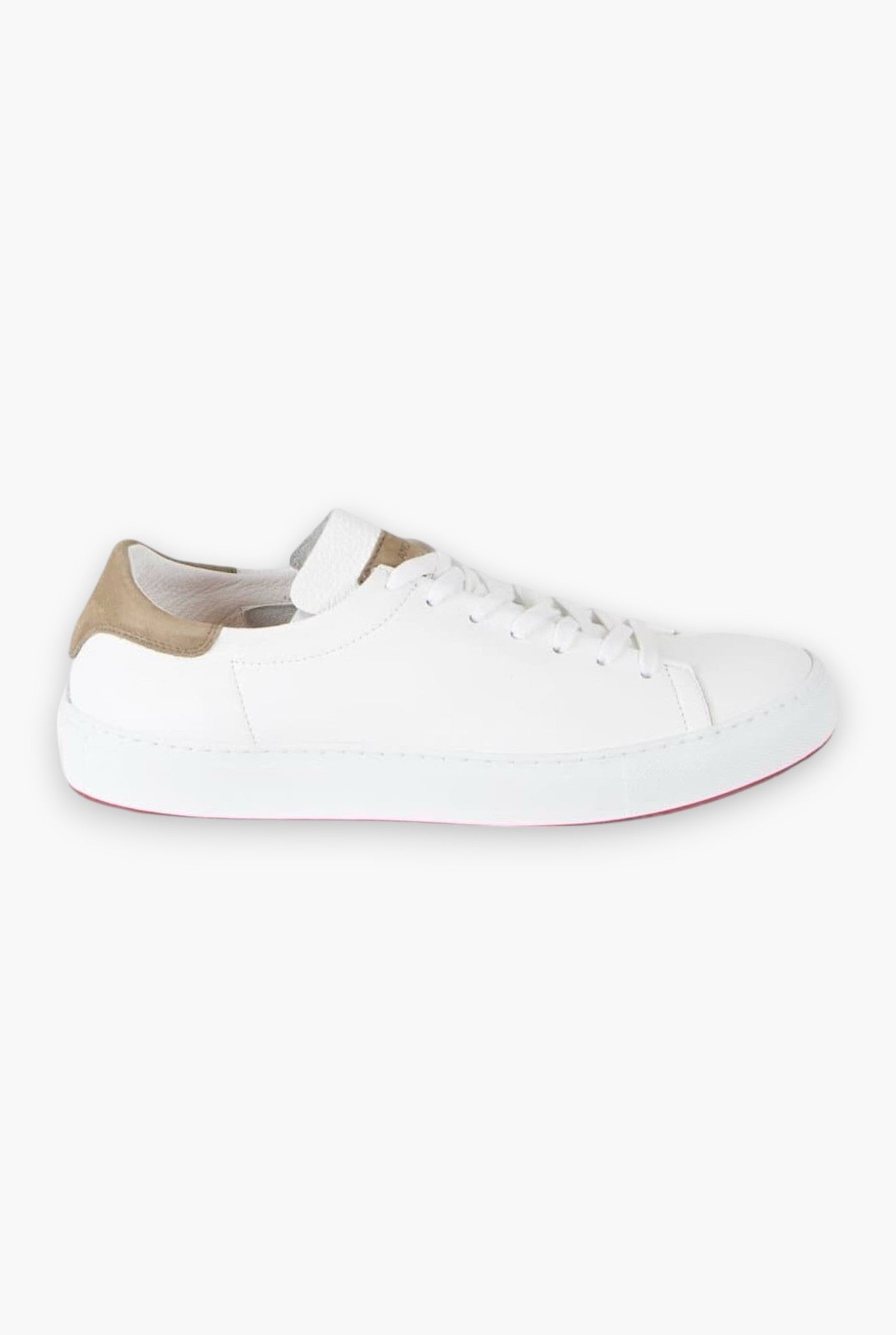 ANDREA VENTURA Sneakers Pelle Cervo Bianco